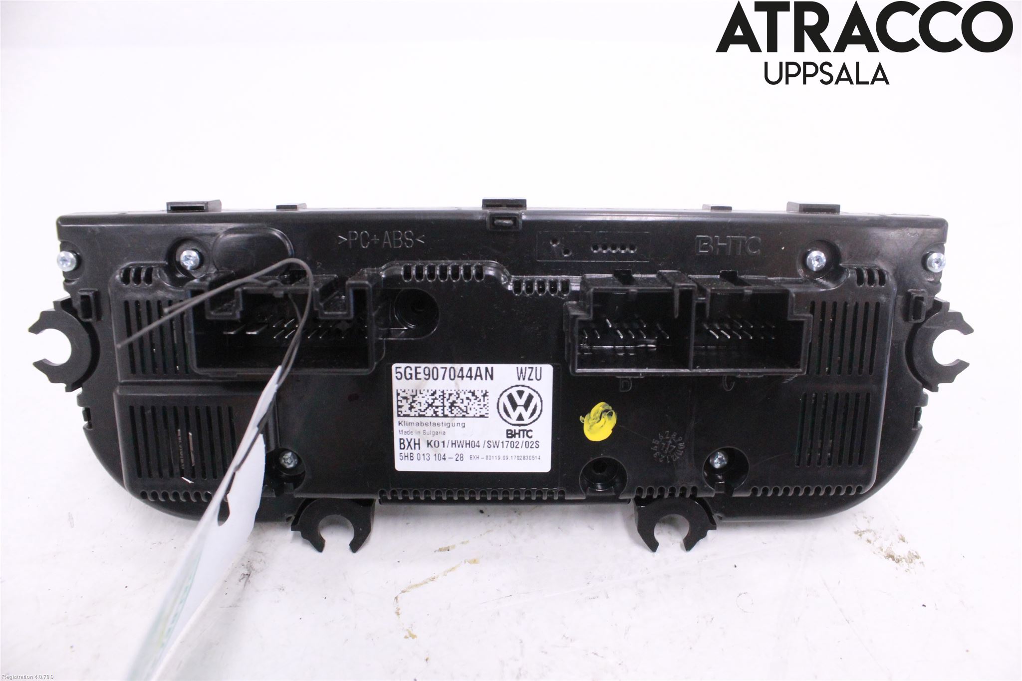 Volkswagen VW GOLF / E-GOLF VII 13-20 Varme Ac Betjening-Display