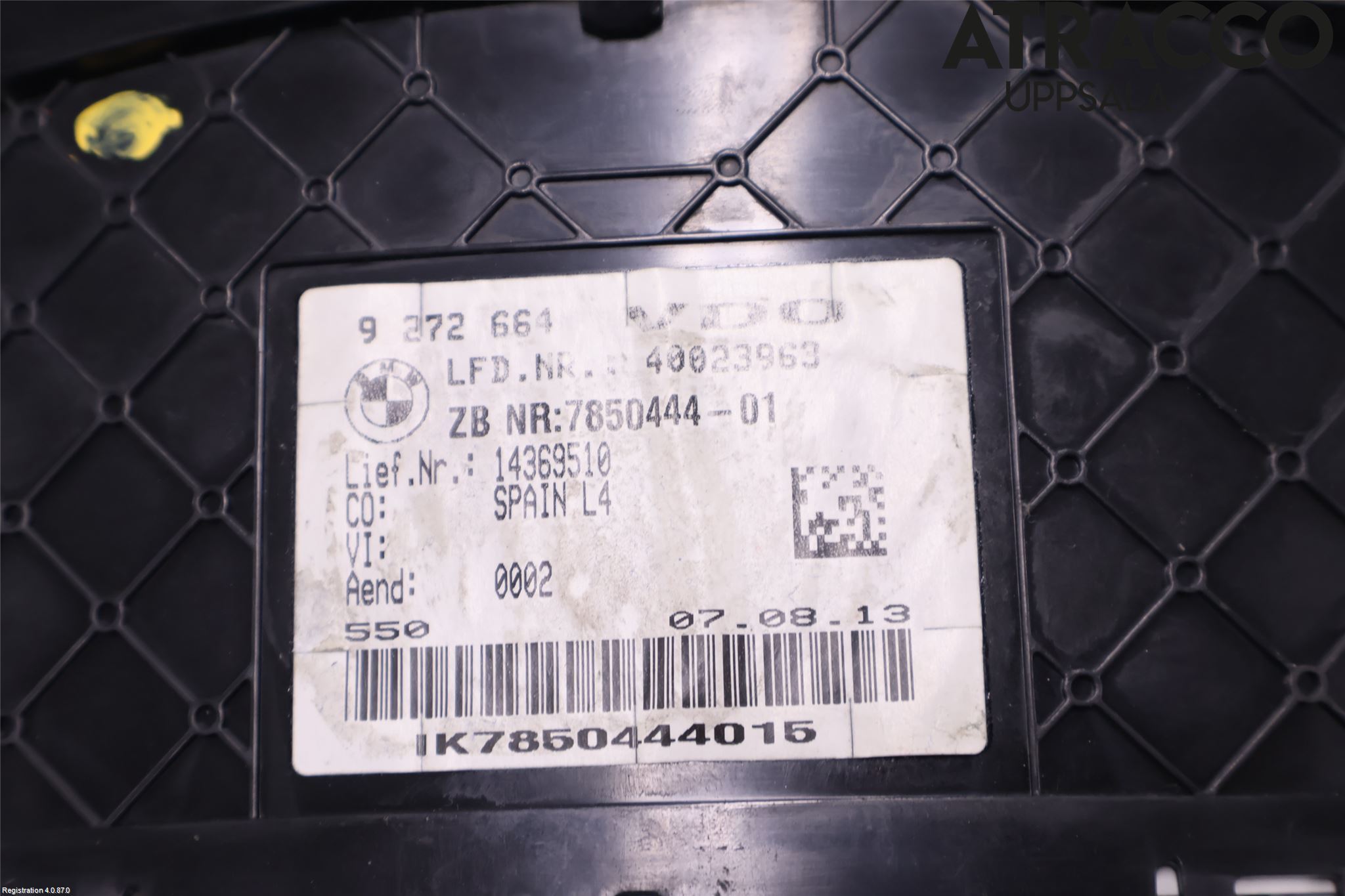 BMW 4 F32/F33/F82/F83 13-20 Instr Kombinert