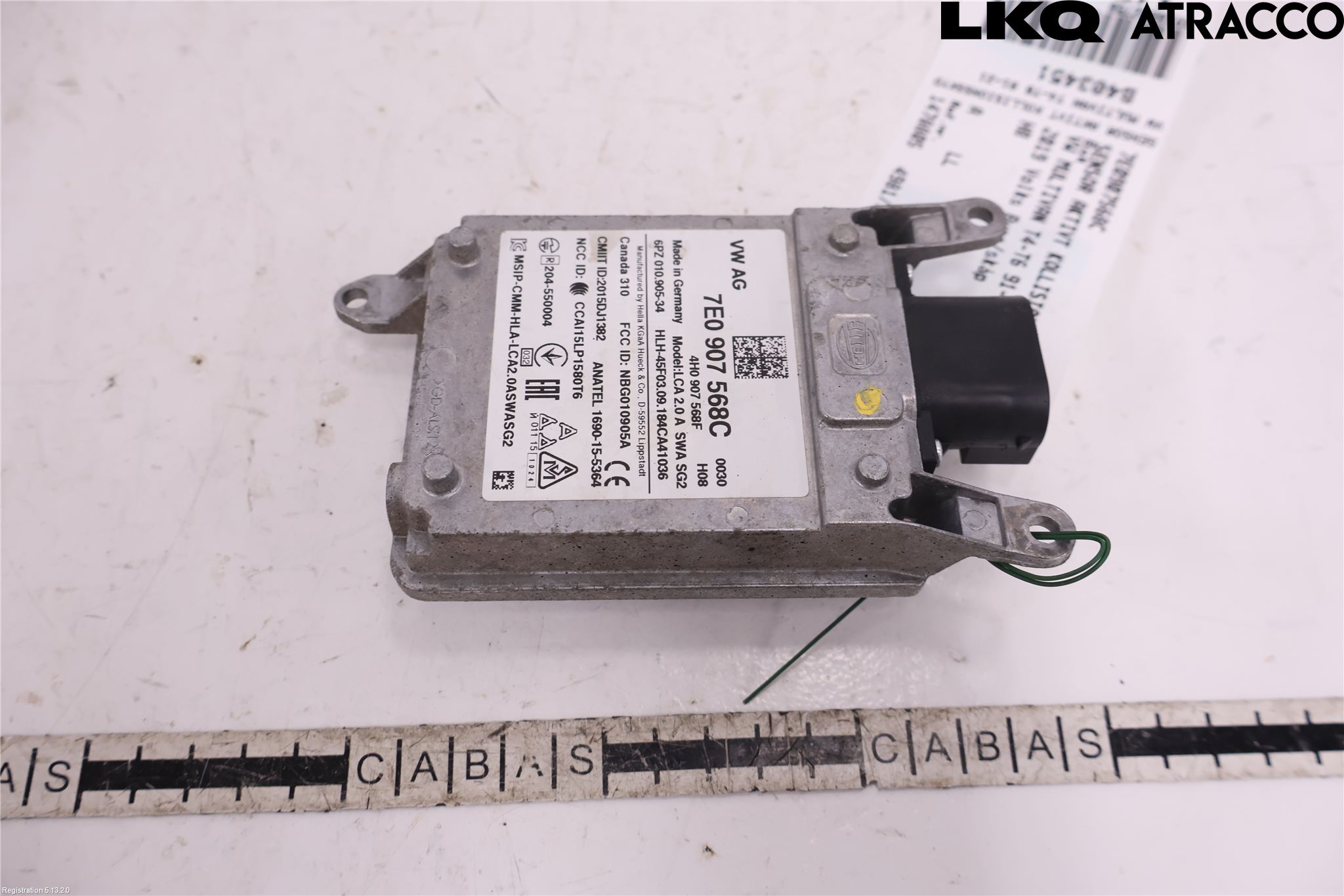 Volkswagen VW MULTIVAN T4-T6 91-21 Sensor Kollisjonsbeskyttelse