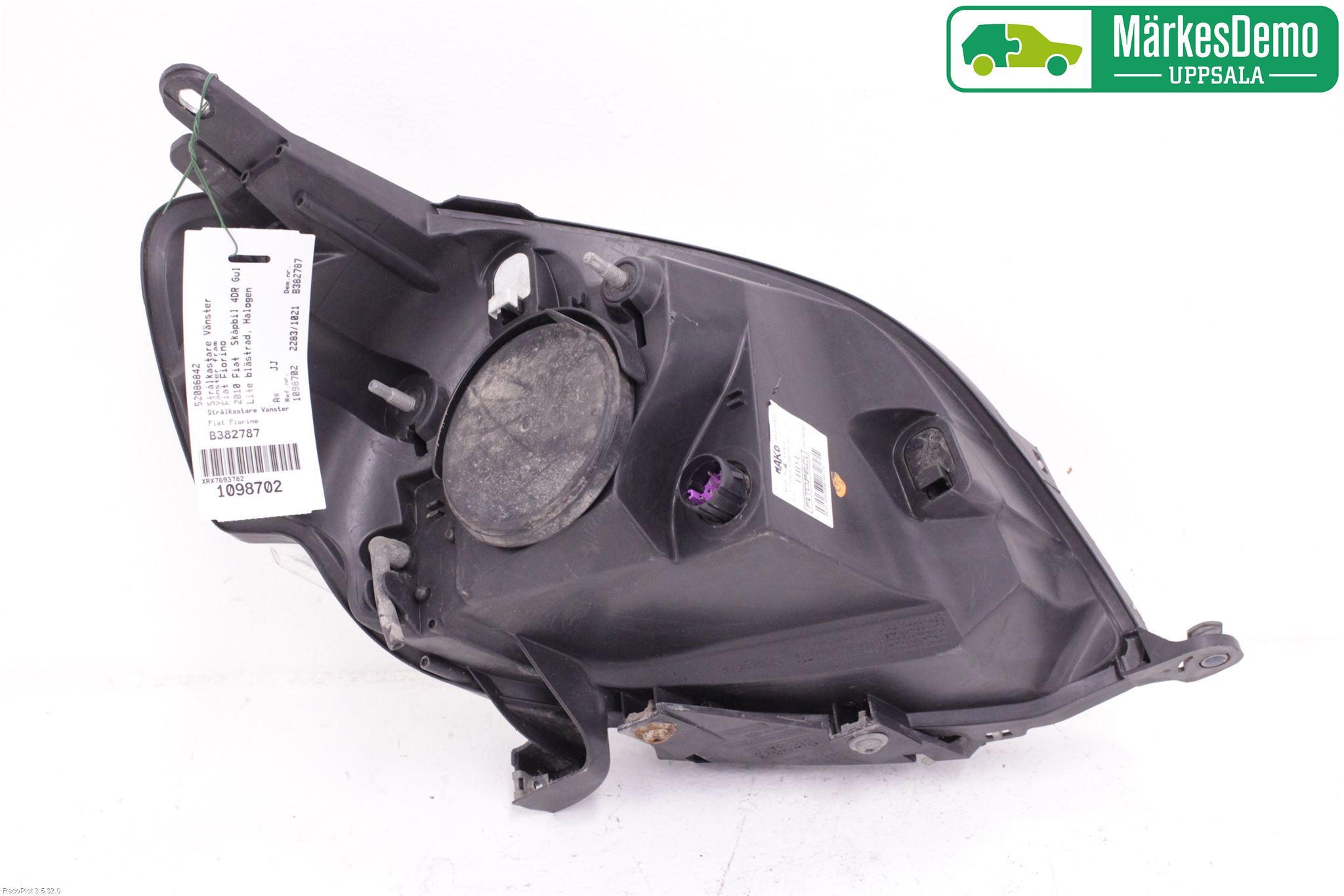Fiat FIORINO Frontlykt Venstre