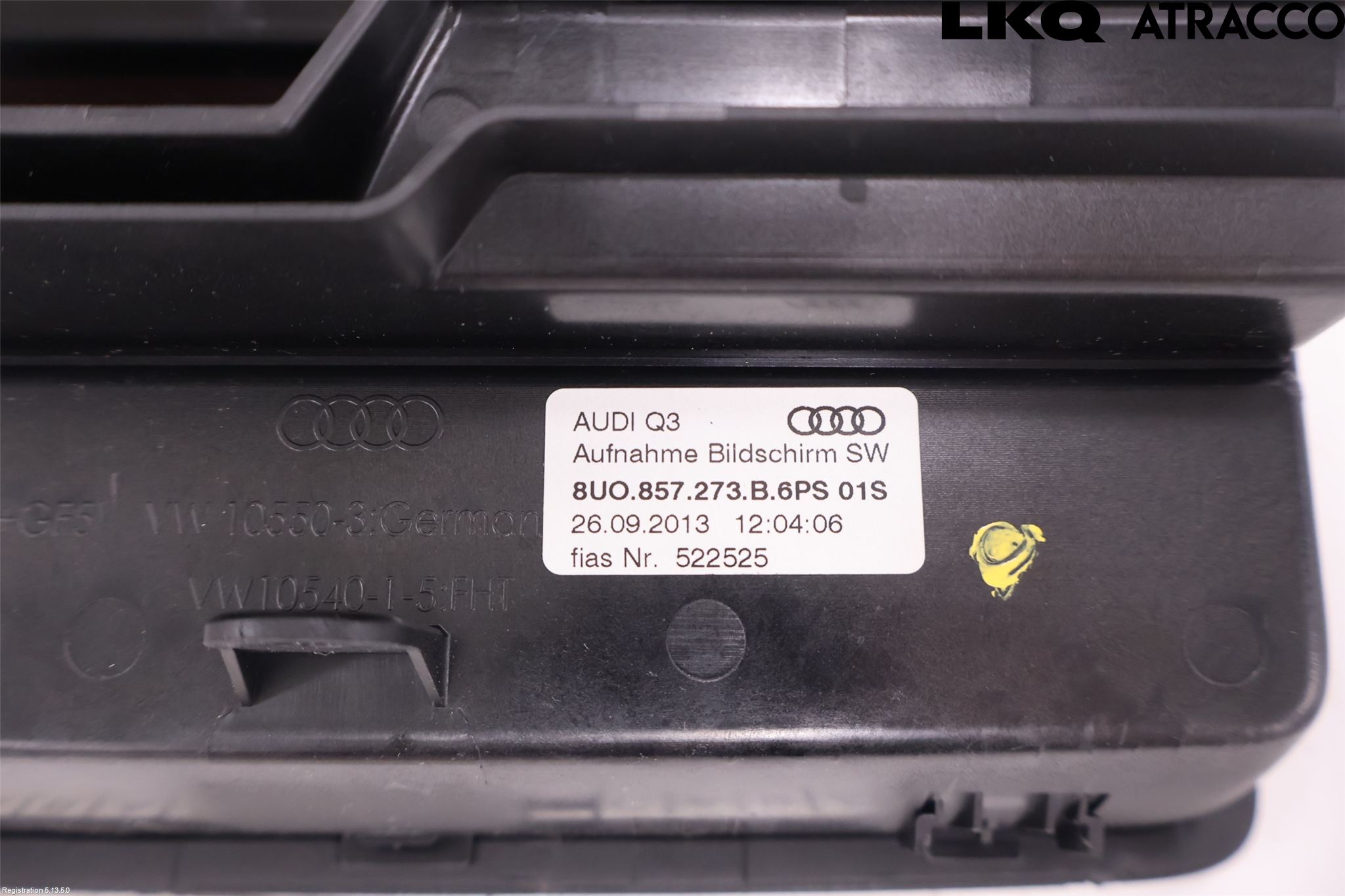 Audi Q3 8U 12-18 Instr Skjerm Dvd-Gps-Ac-Tlf