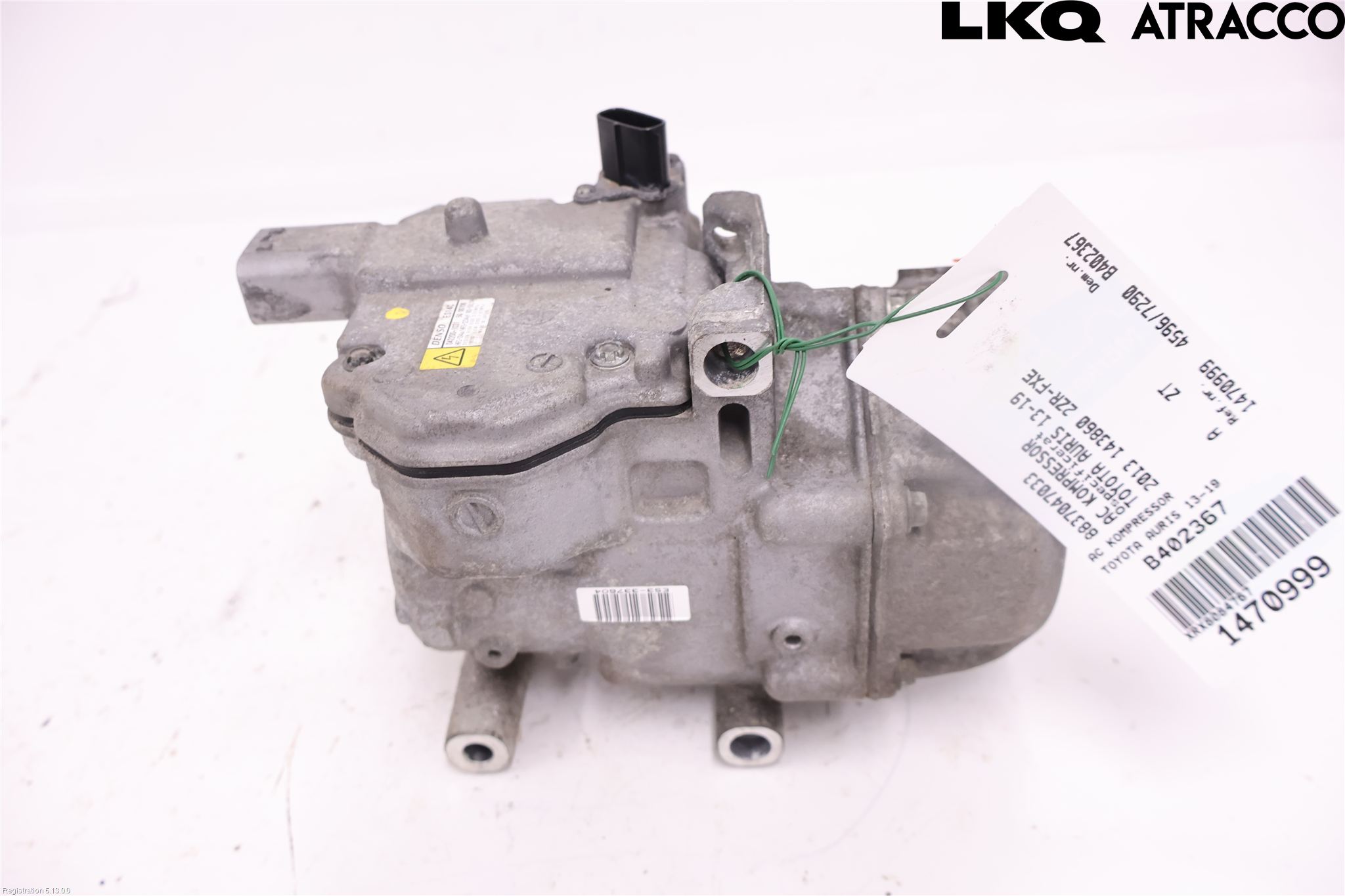 Toyota AURIS 13-19 Varme Ac Kompressor