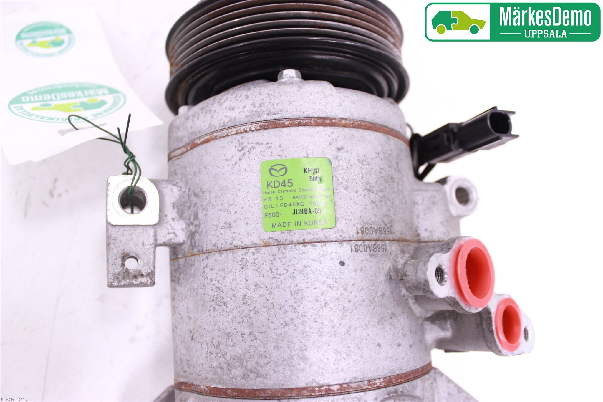Mazda 3 III 14-19 Varme Ac Kompressor