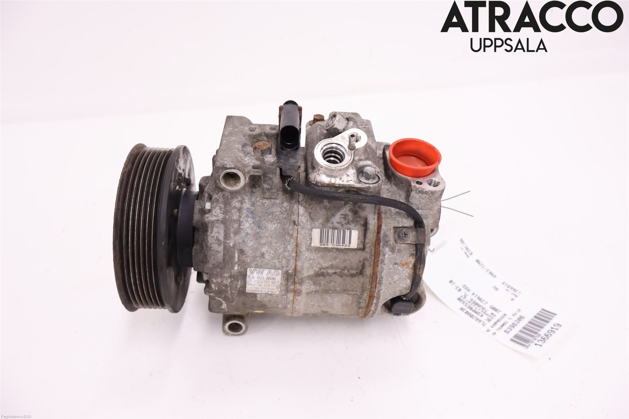 Volkswagen VW TOUAREG 7L 03-10 Varme Ac Kompressor