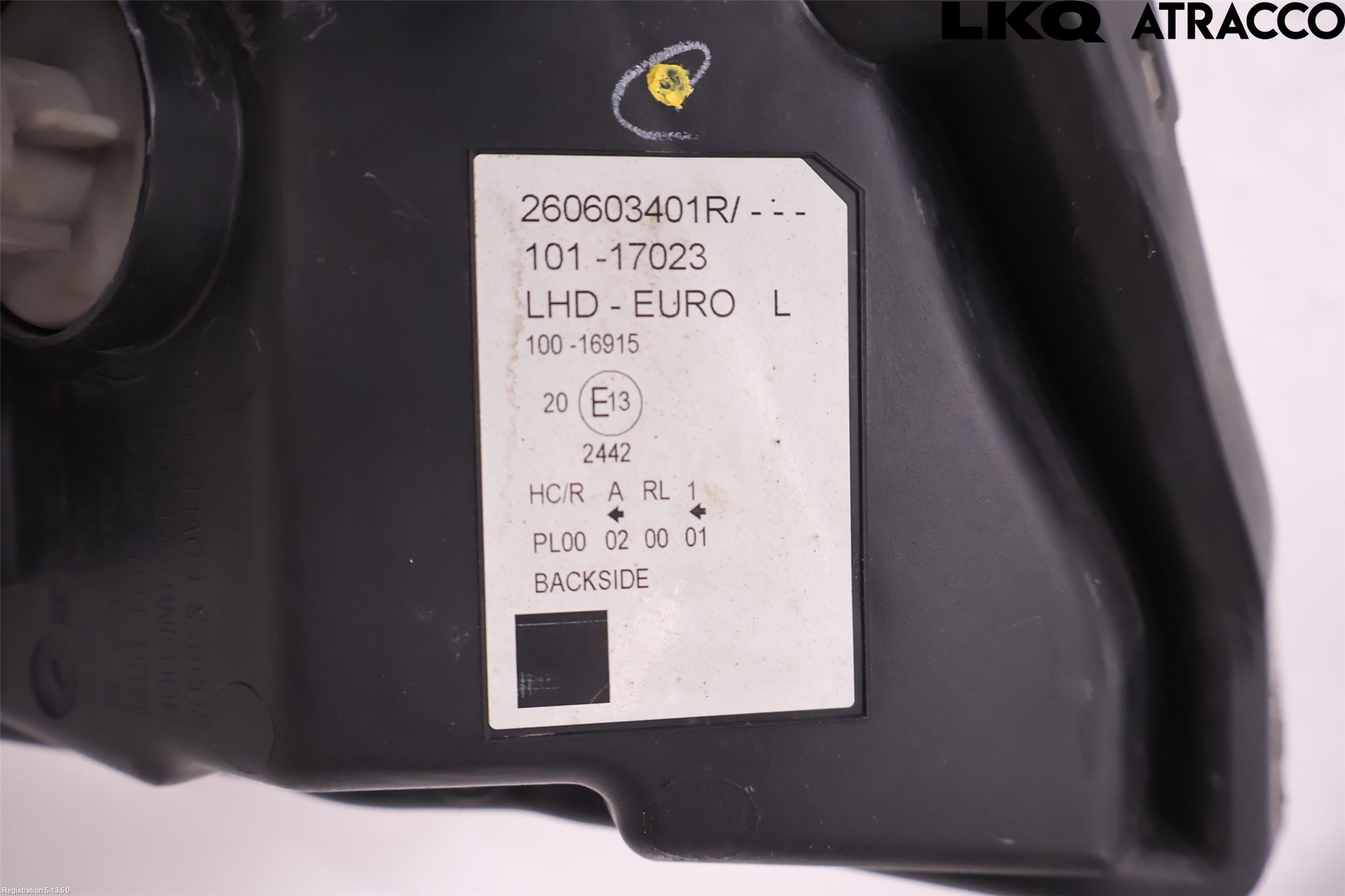 Renault KANGOO II 08-14 Frontlykt Venstre