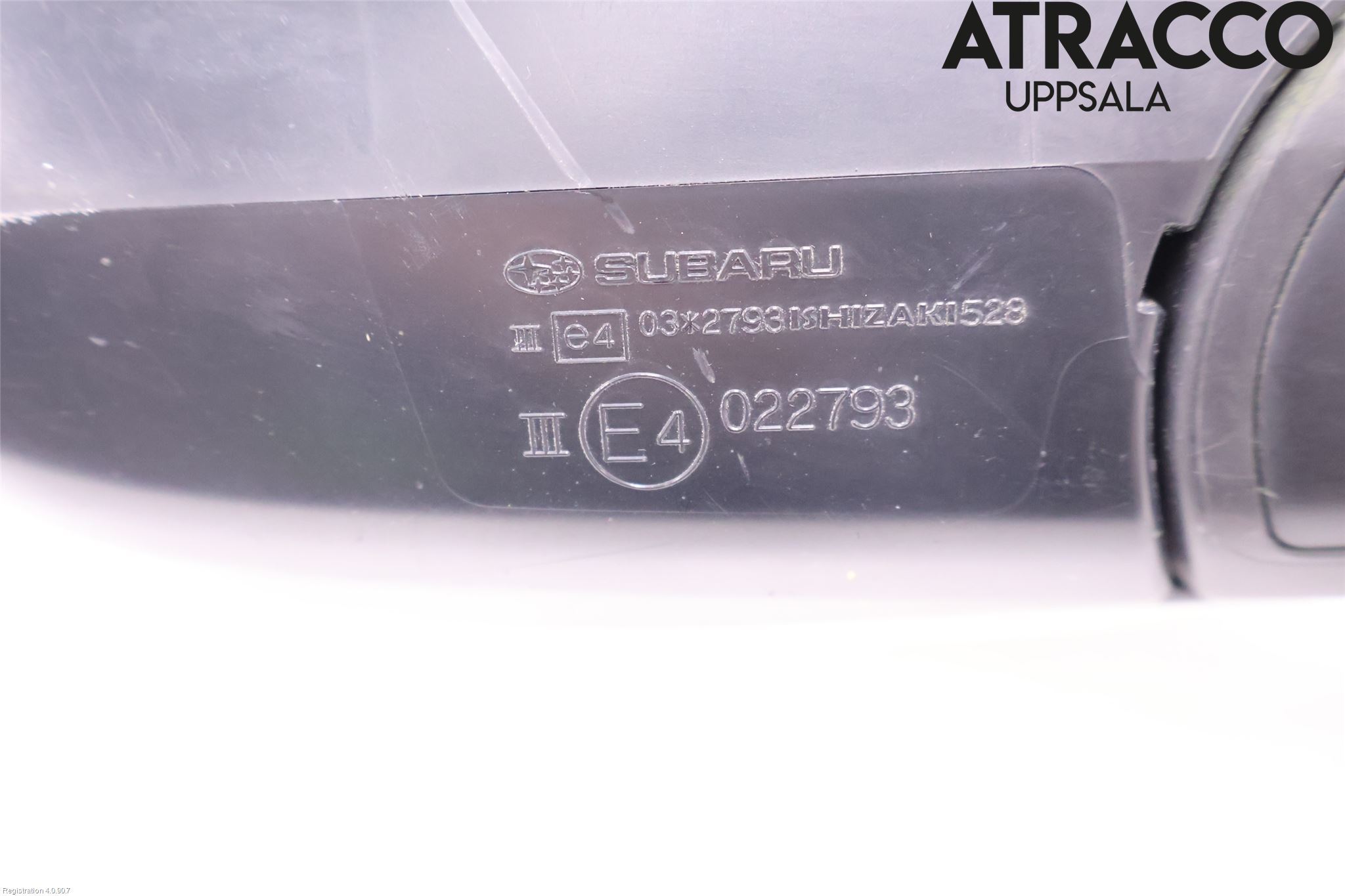 Subaru FORESTER SH  08-13 Speil V M-El Justering