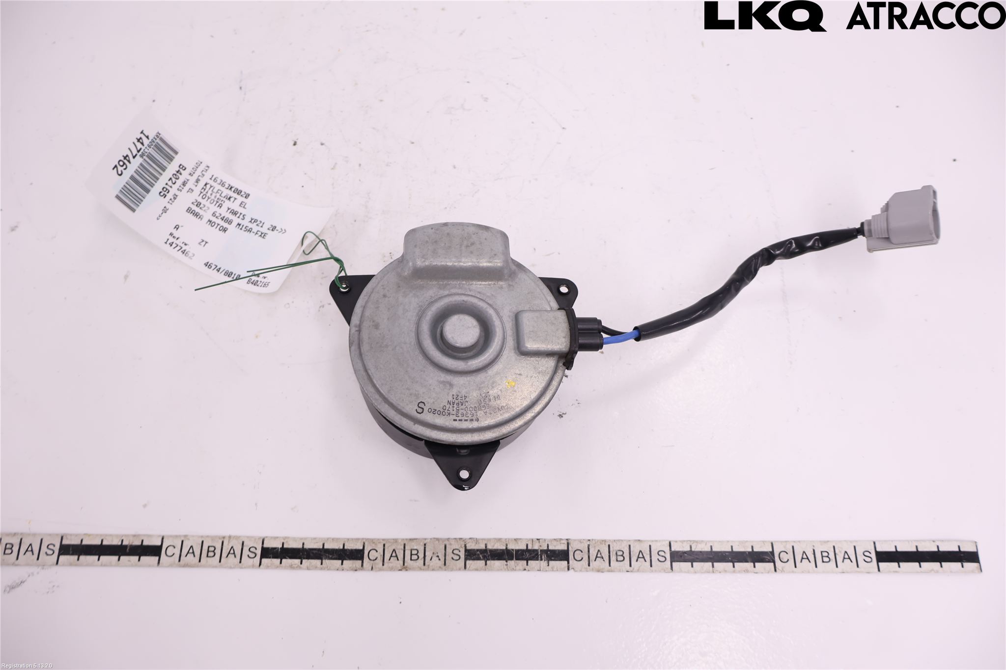 Toyota YARIS XP21 20- Kjølevifte Elektrisk