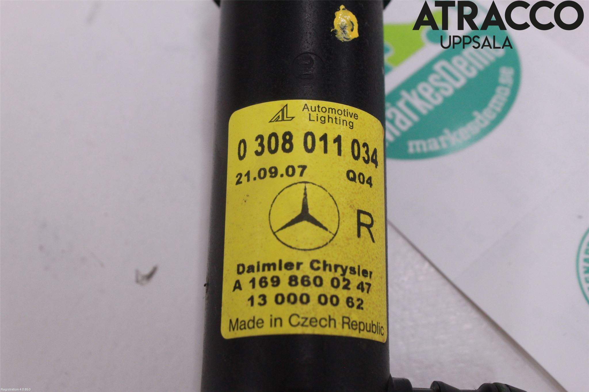 Mercedes-Benz MB A-KLASS (W169) 04-12 Spylerdyse Frontlykter