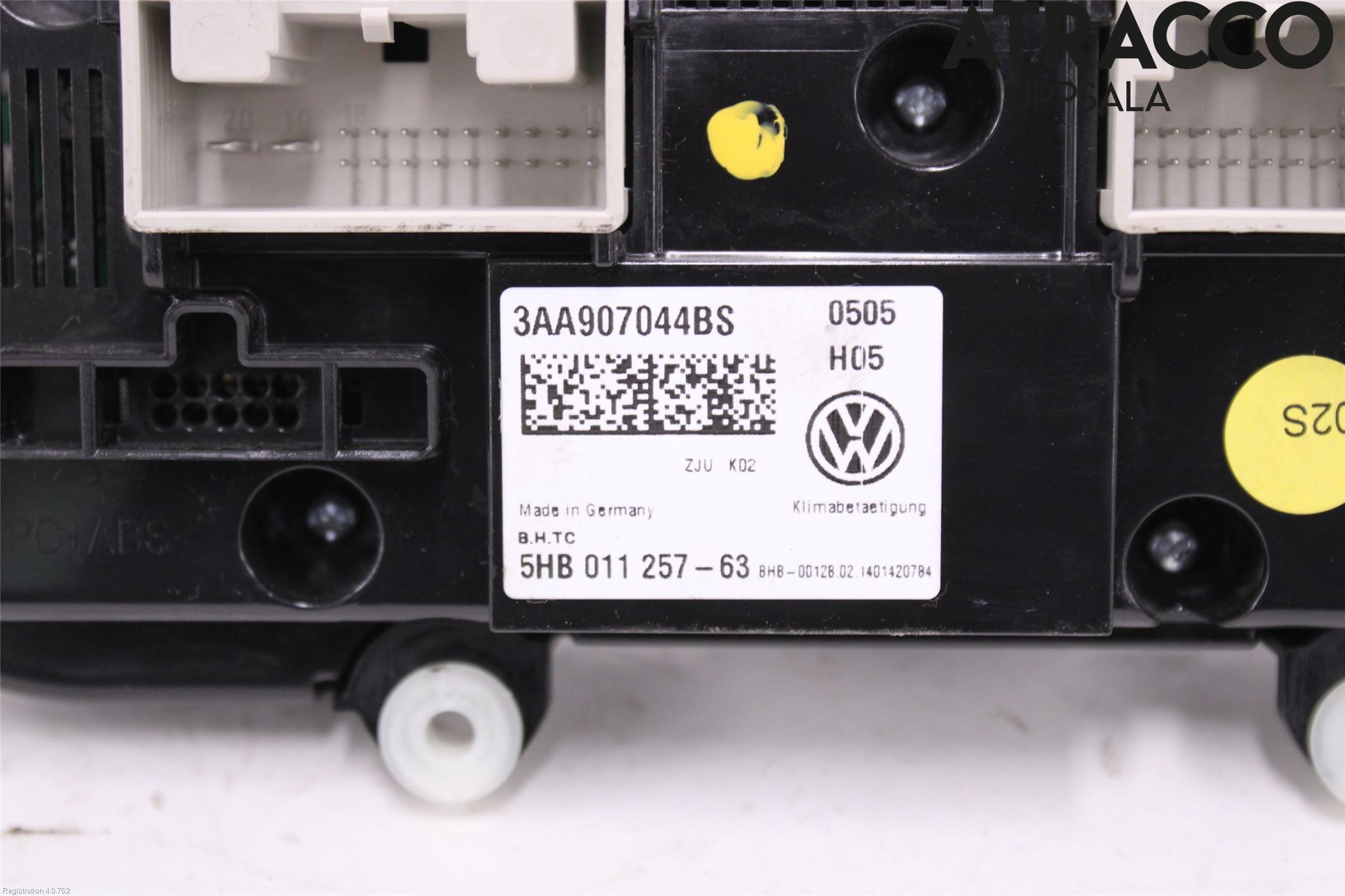 Volkswagen VW PASSAT 11-14 Varme Ac Betjening-Display