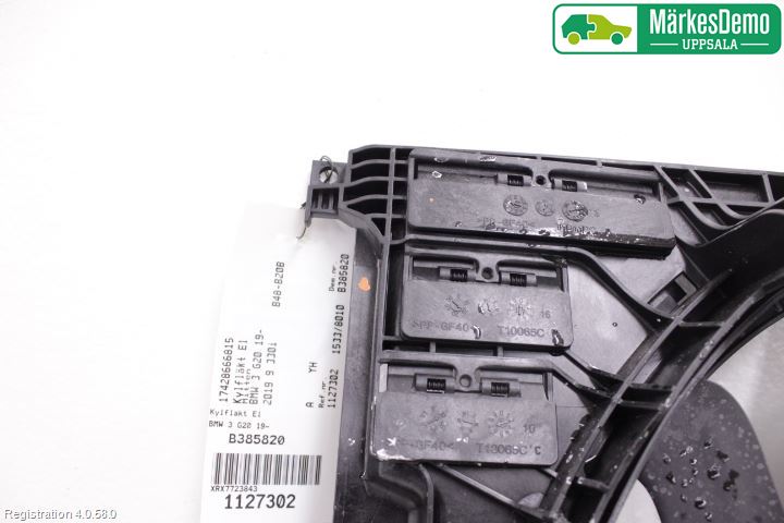 BMW 3 G20/G21/G80/G81 19- Kjølevifte Elektrisk