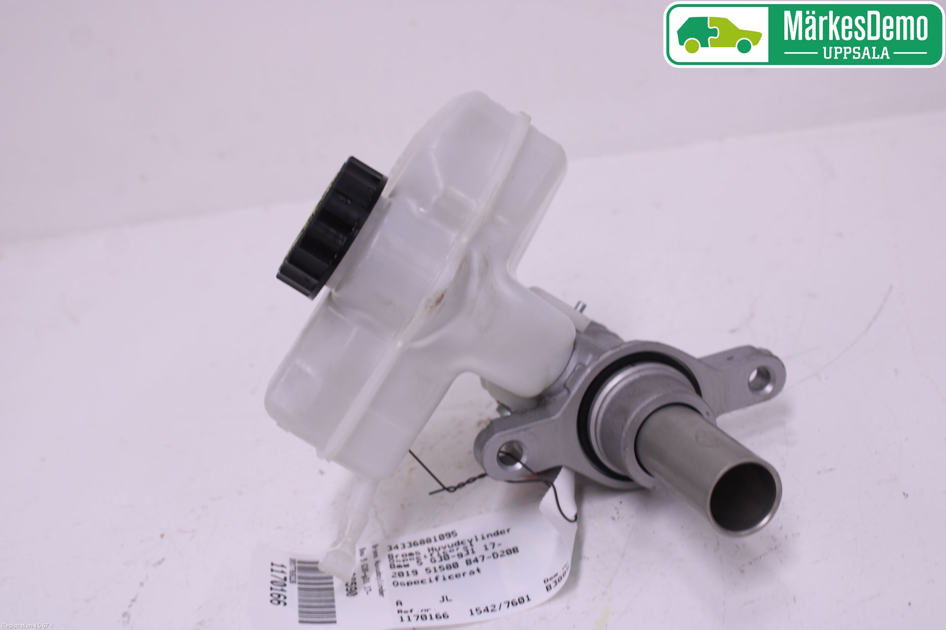 BMW 5 G30/G31/F90 17-23 Brems Hovedsylinder