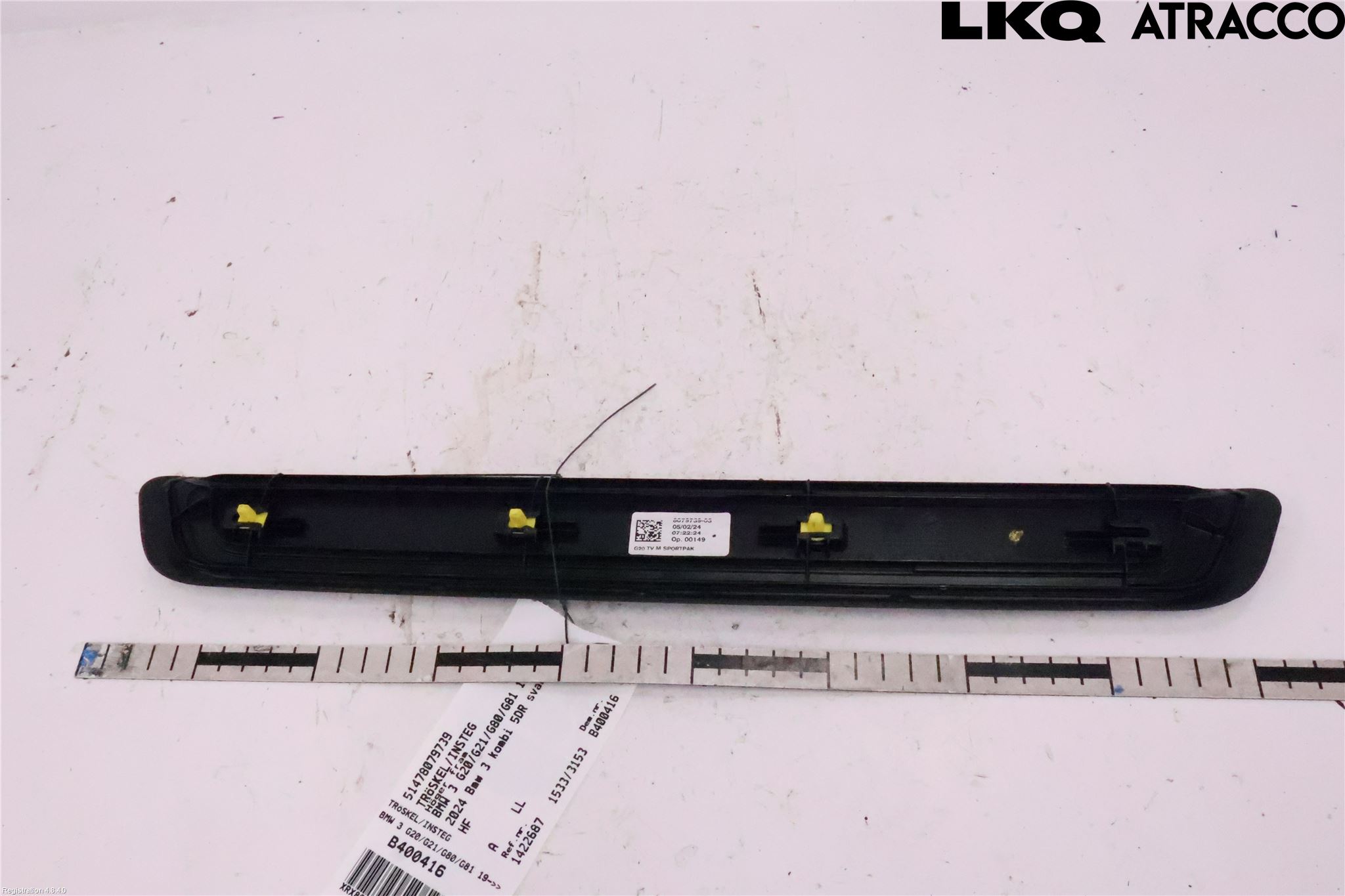 BMW 3 G20/G21/G80/G81 19- Innr Terskel Innstigning