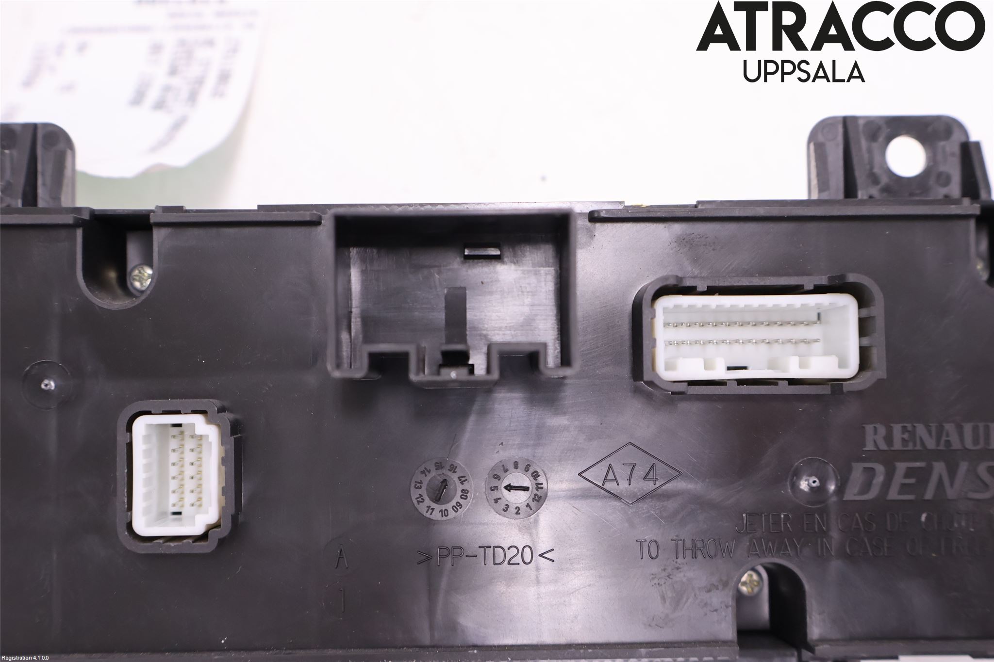 Nissan NV400 12-24 Varme Ac Betjening-Display