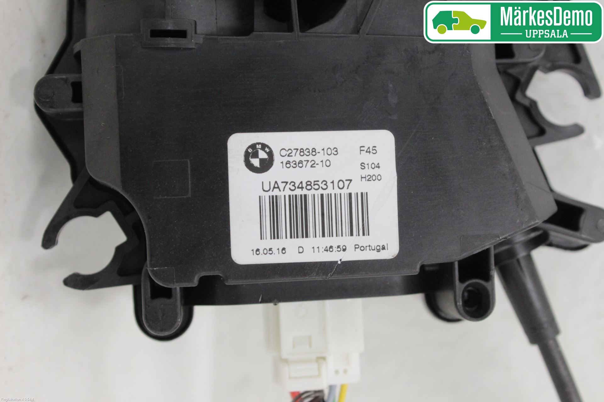 BMW 2 F45 Active Tourer 14-21 Bakluke-Lokk Låsekasse