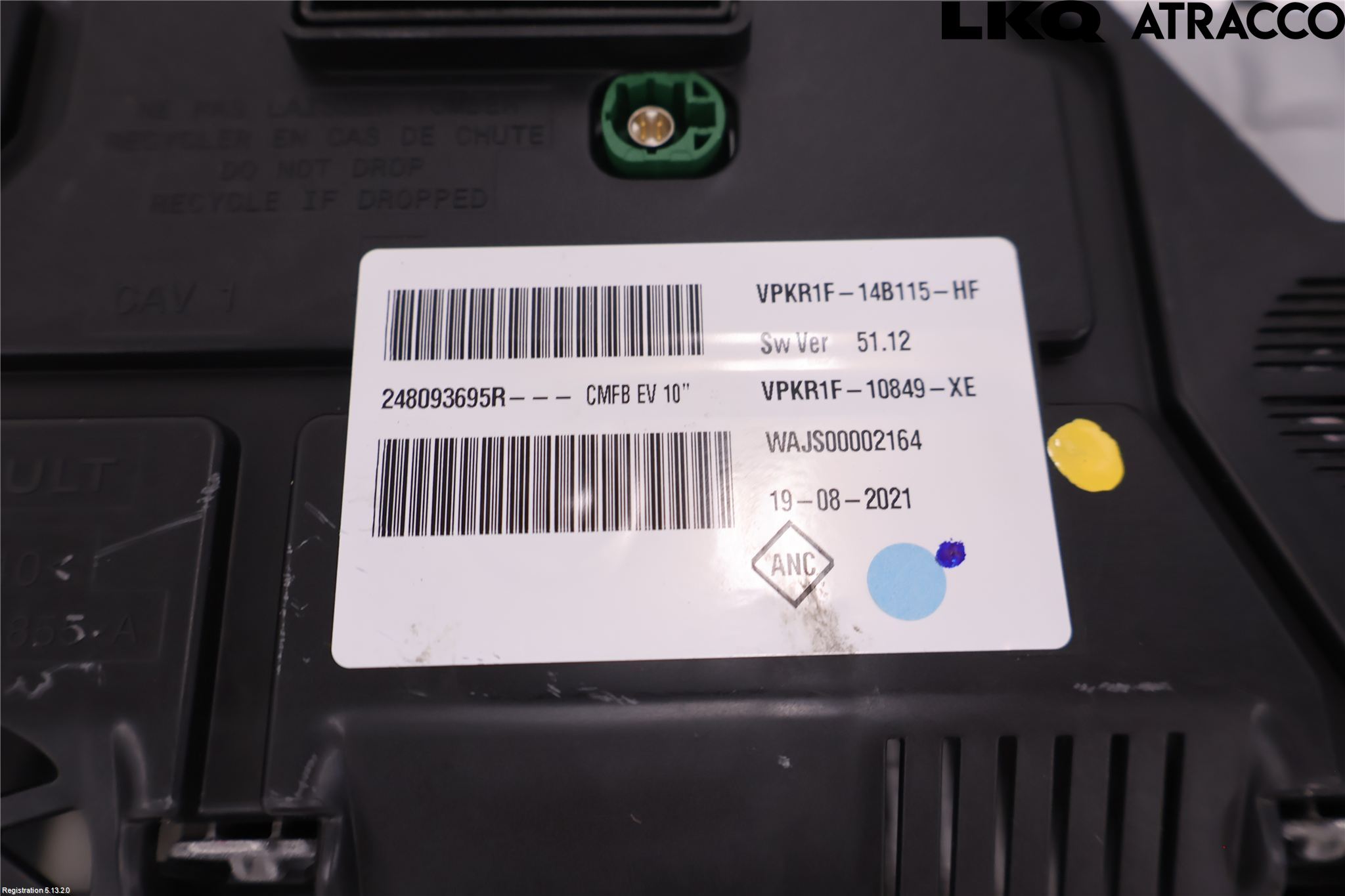 Renault ZOE/E-TECH 13- Instr Kombinert