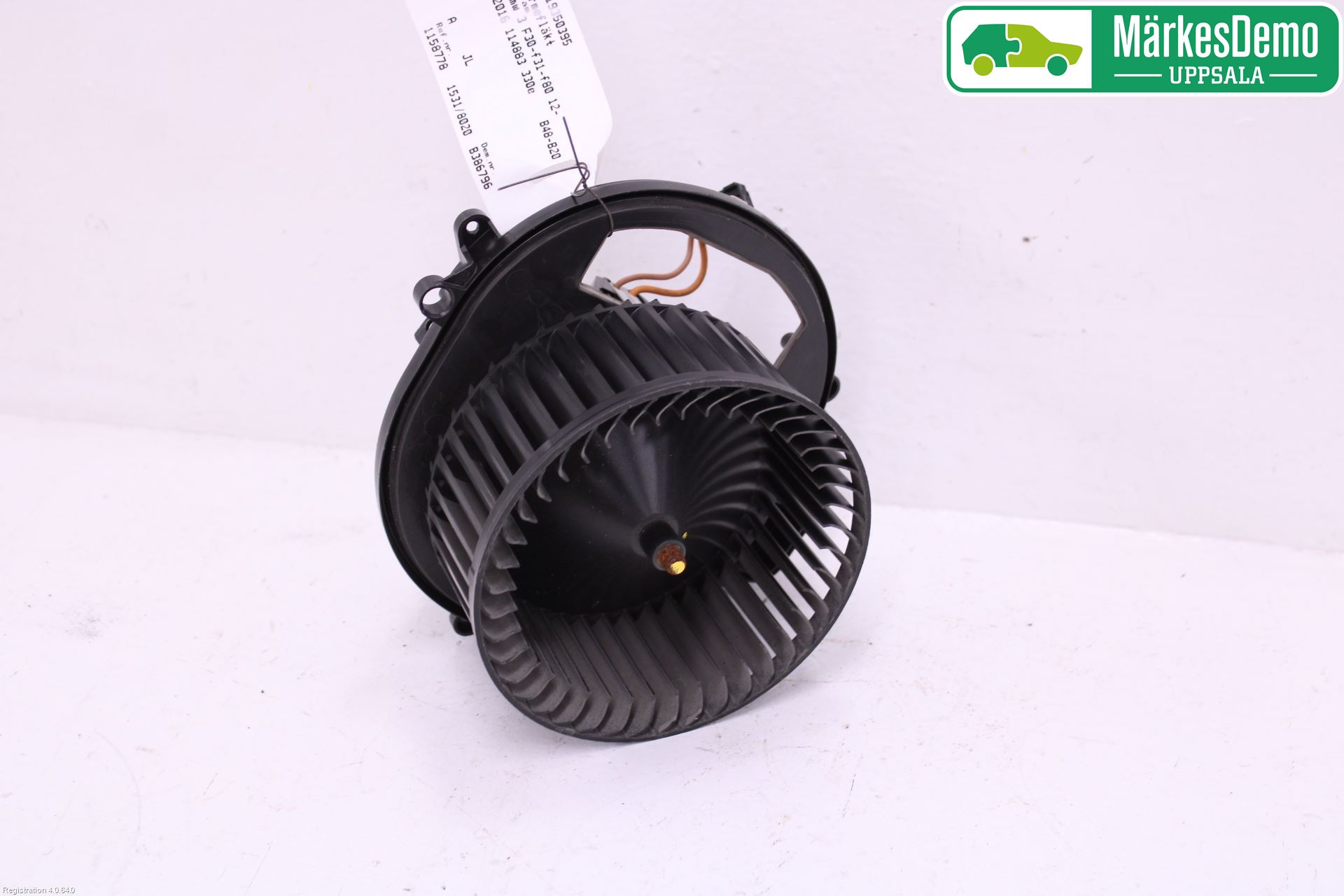 BMW 3 F30/F31/F80 12-19 Varmeapparat Viftemotor
