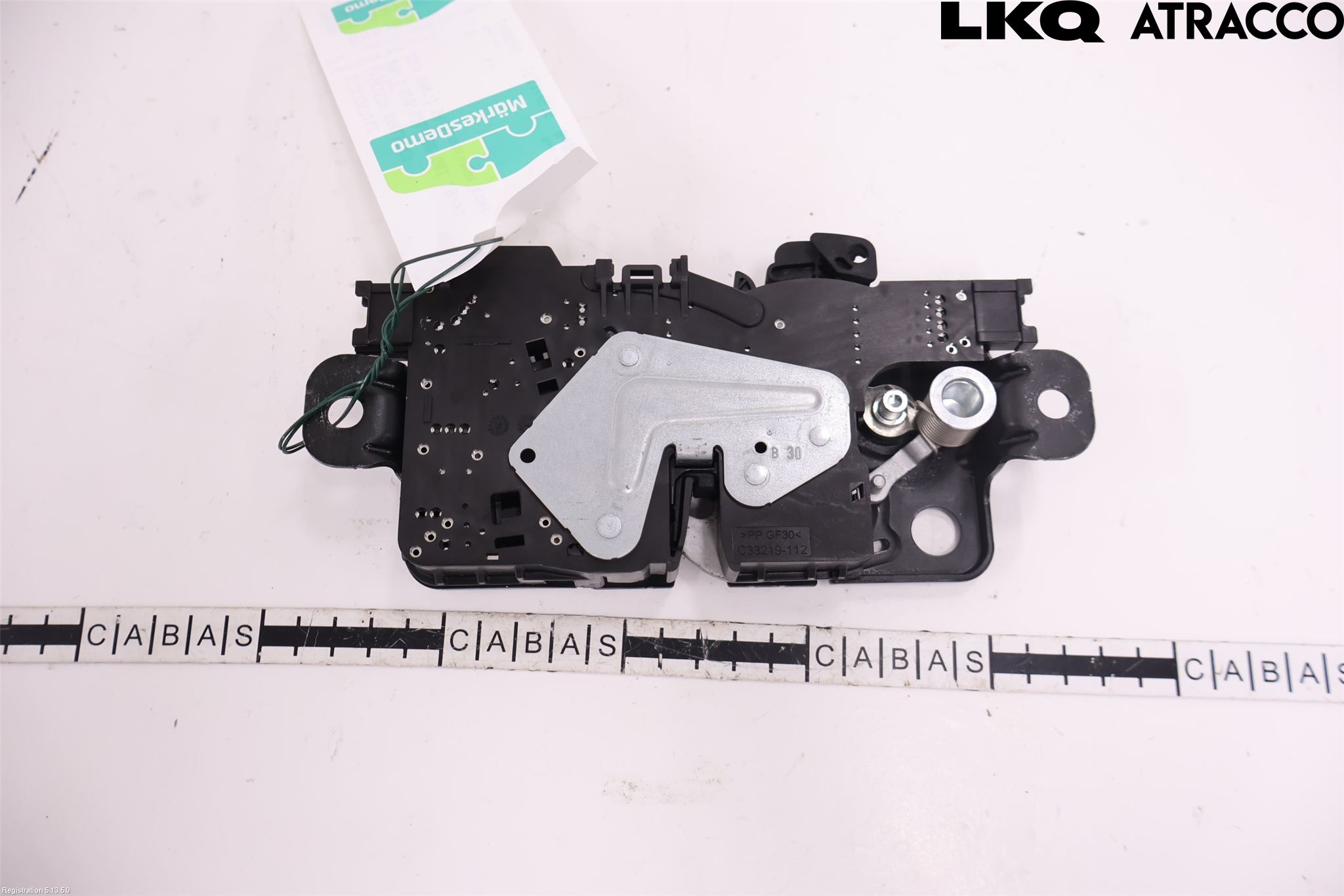 BMW 3 G20/G21/G80/G81 19- Bakluke-Lokk Låsekasse