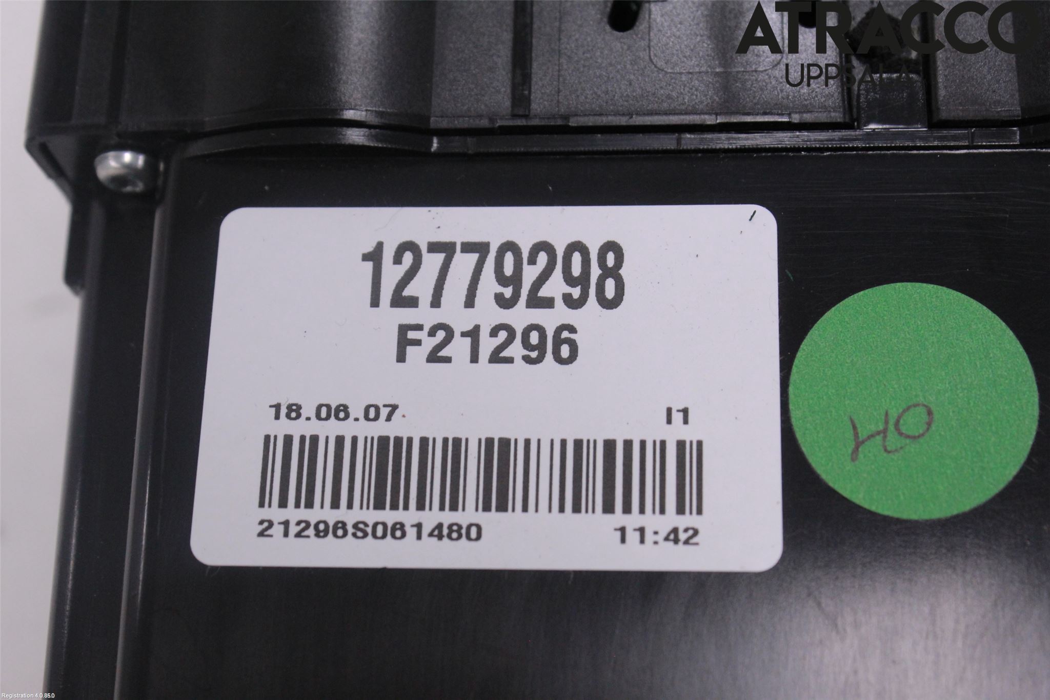 Saab 9-5     06-10 Varme Ac Betjening-Display
