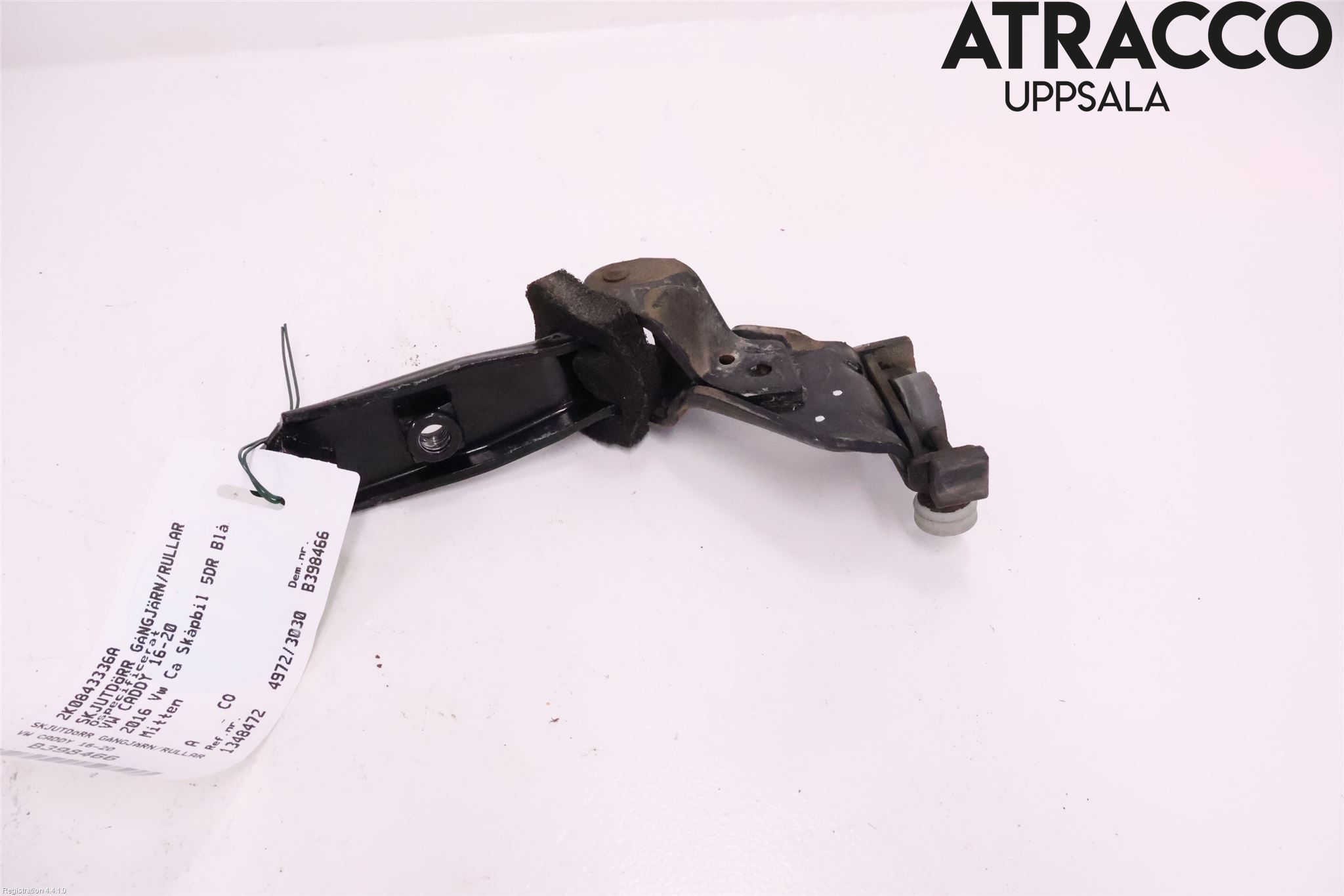 Volkswagen VW CADDY 16-20 Skyvedør Hengsel Valser
