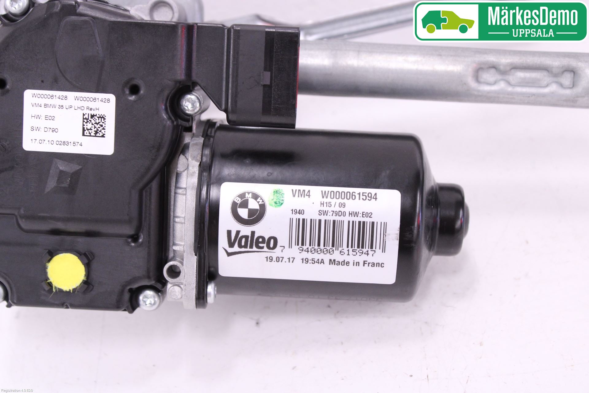 BMW 5 G30/G31/F90 17-23 Viskermotor Frontrute