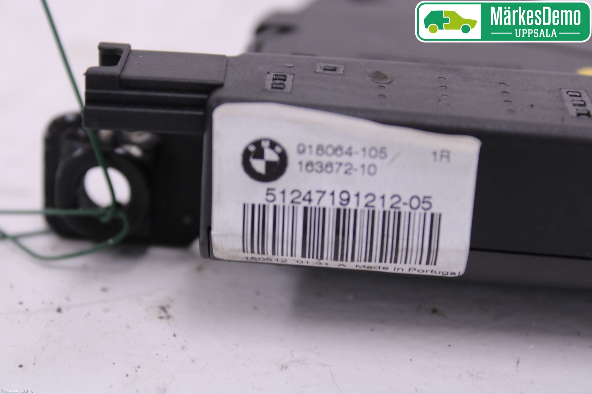 BMW 3 F30/F31/F80 12-19 Bakluke-Lokk Låsekasse