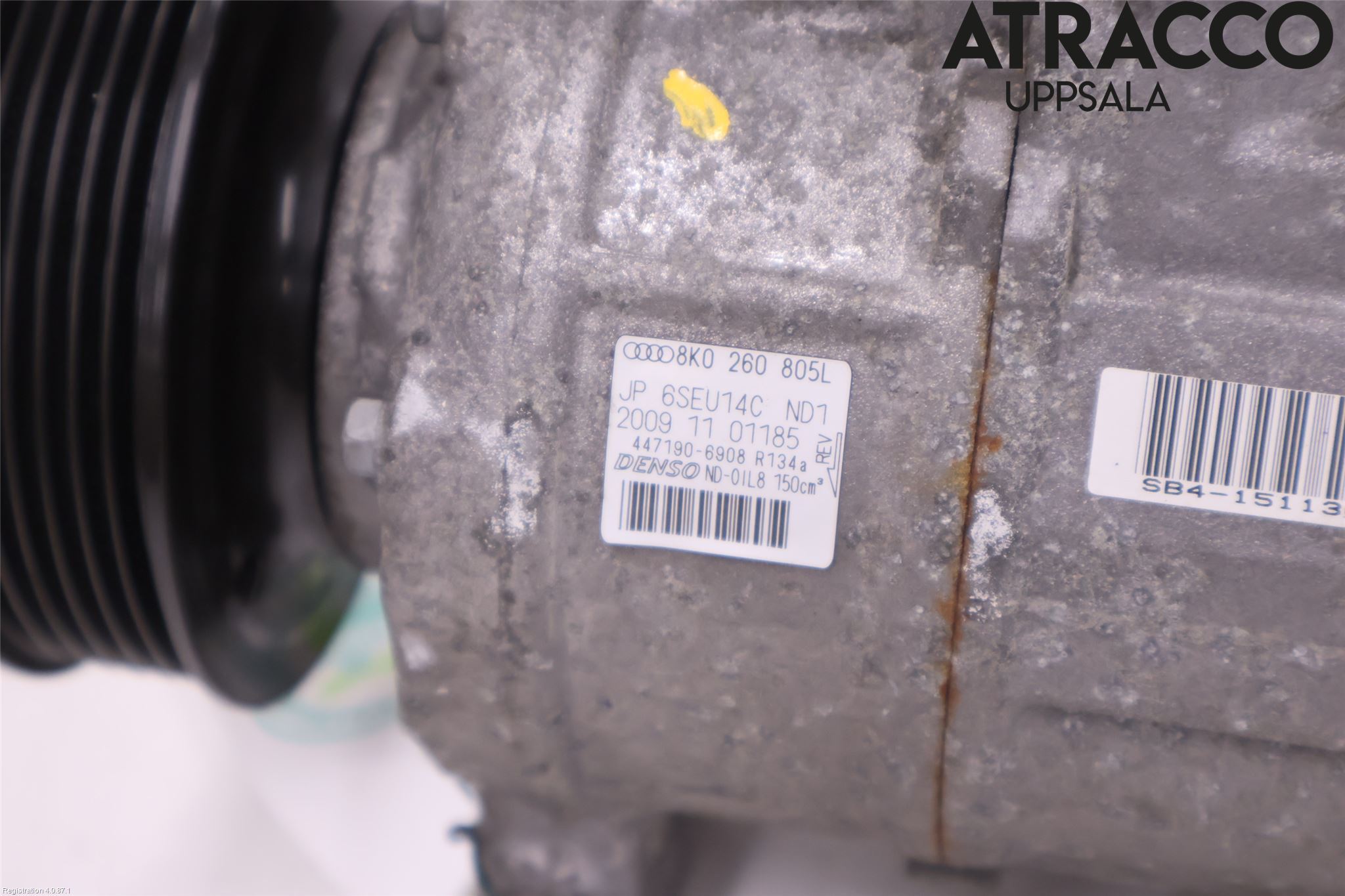 Audi A4/S4 08-11 Varme Ac Kompressor