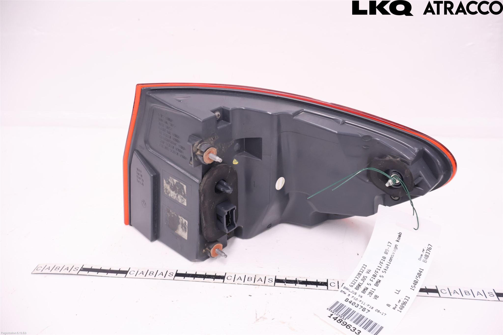 BMW 5 F10/F11/F18 09-17 Baklykt Venstre