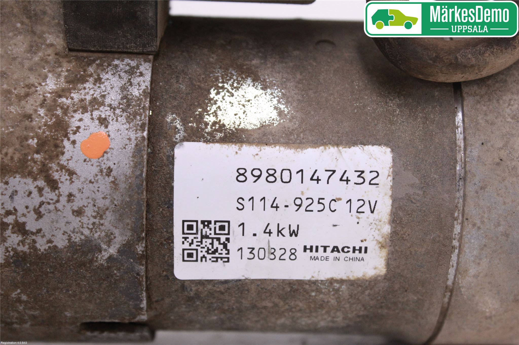 Opel MERIVA B 10-17 Startmotor Diesel