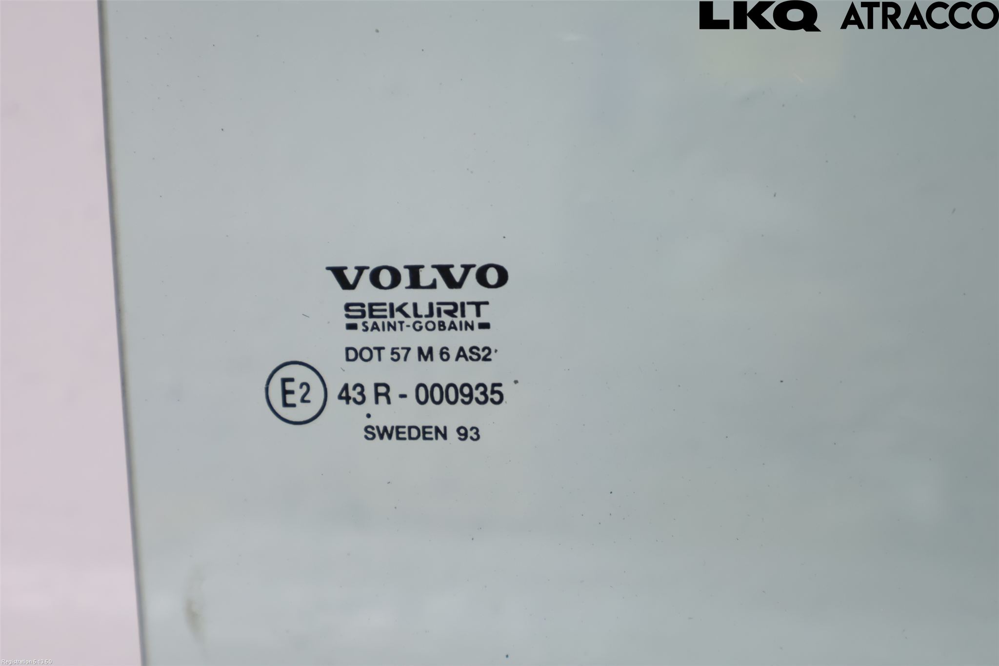 Volvo 940 91-98 Dørrute Bak Høyre 4Dørs