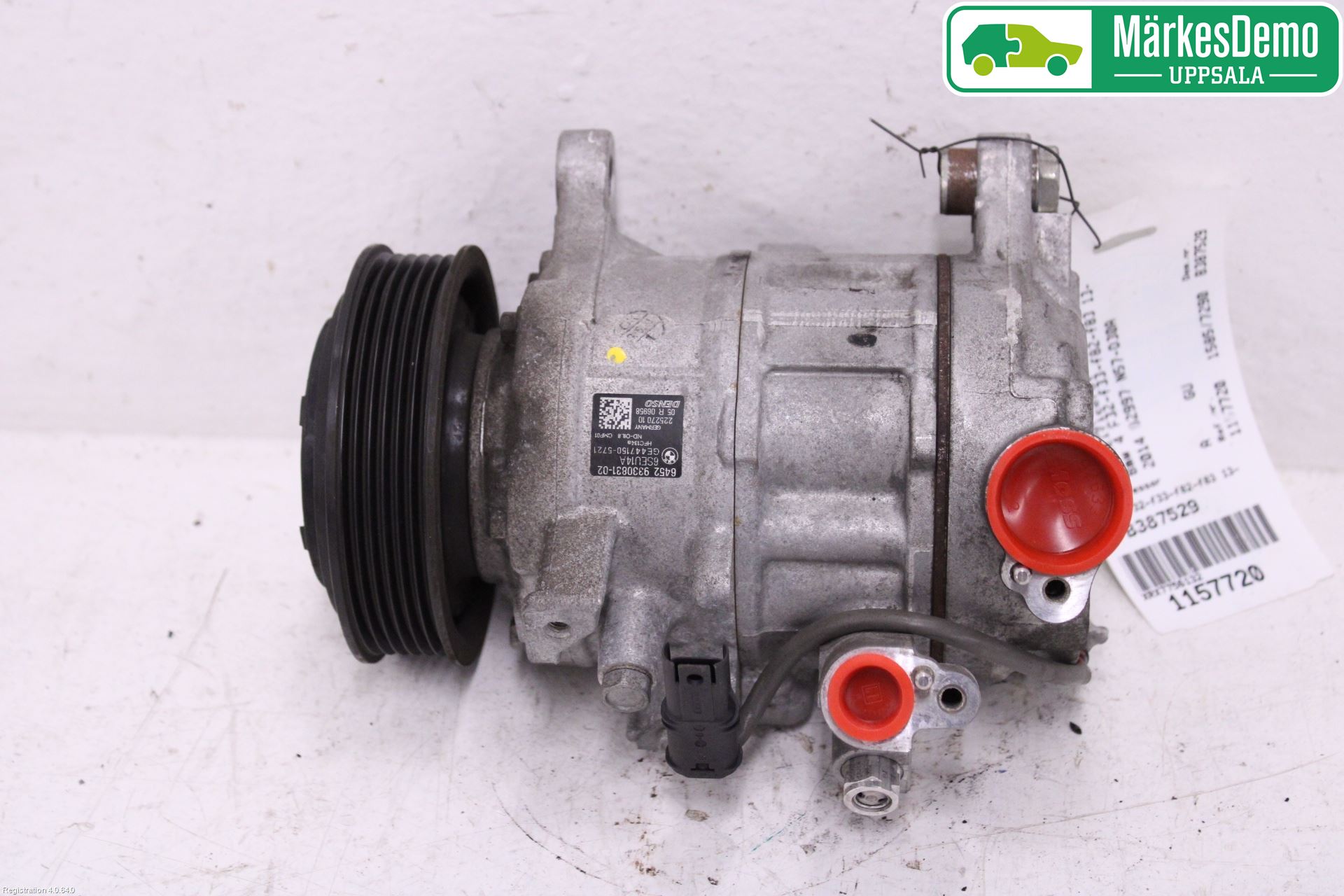 BMW 4 F32/F33/F82/F83 13-20 Varme Ac Kompressor