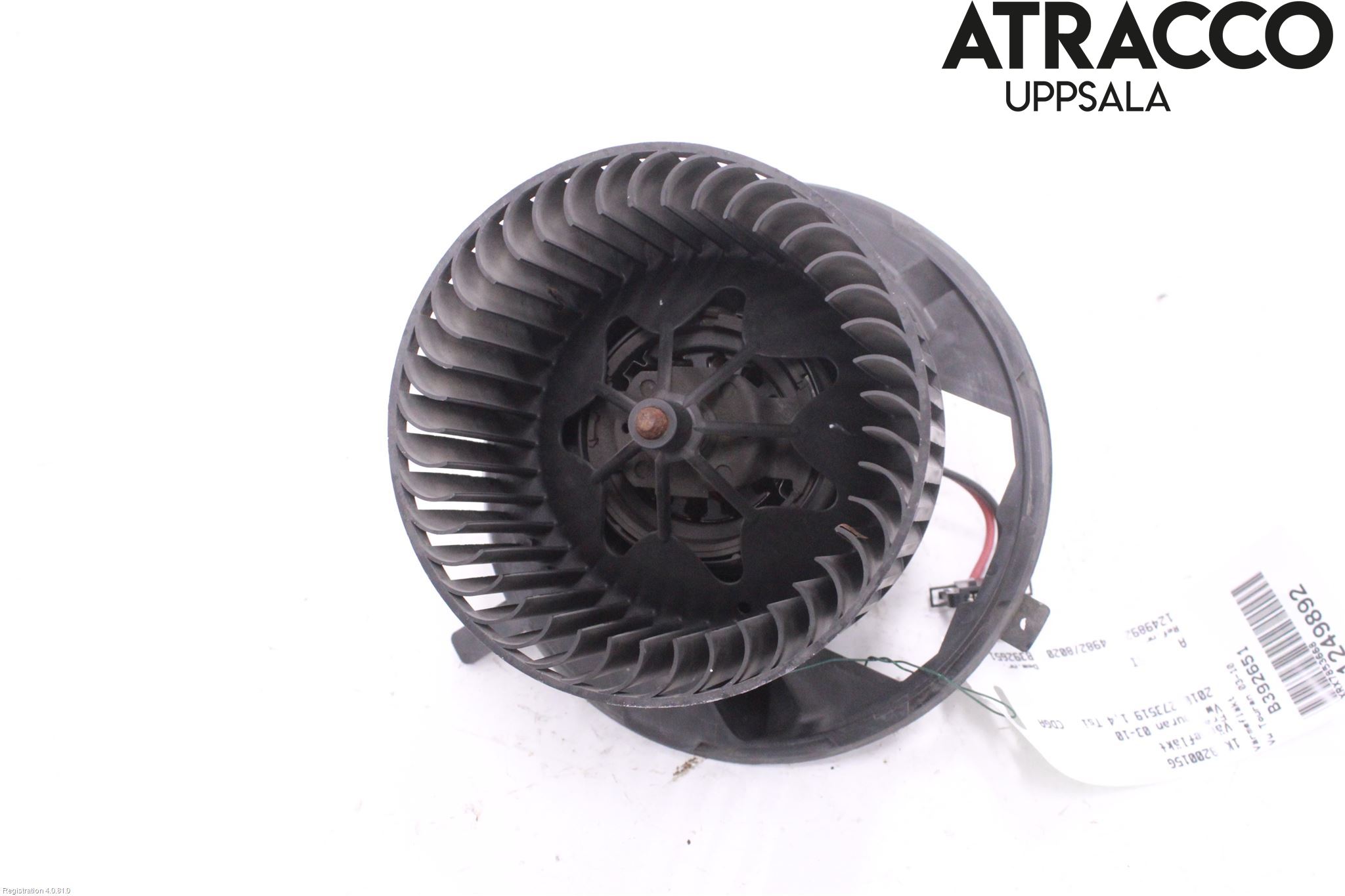 Volkswagen VW TOURAN 03-10 Varmeapparat Viftemotor