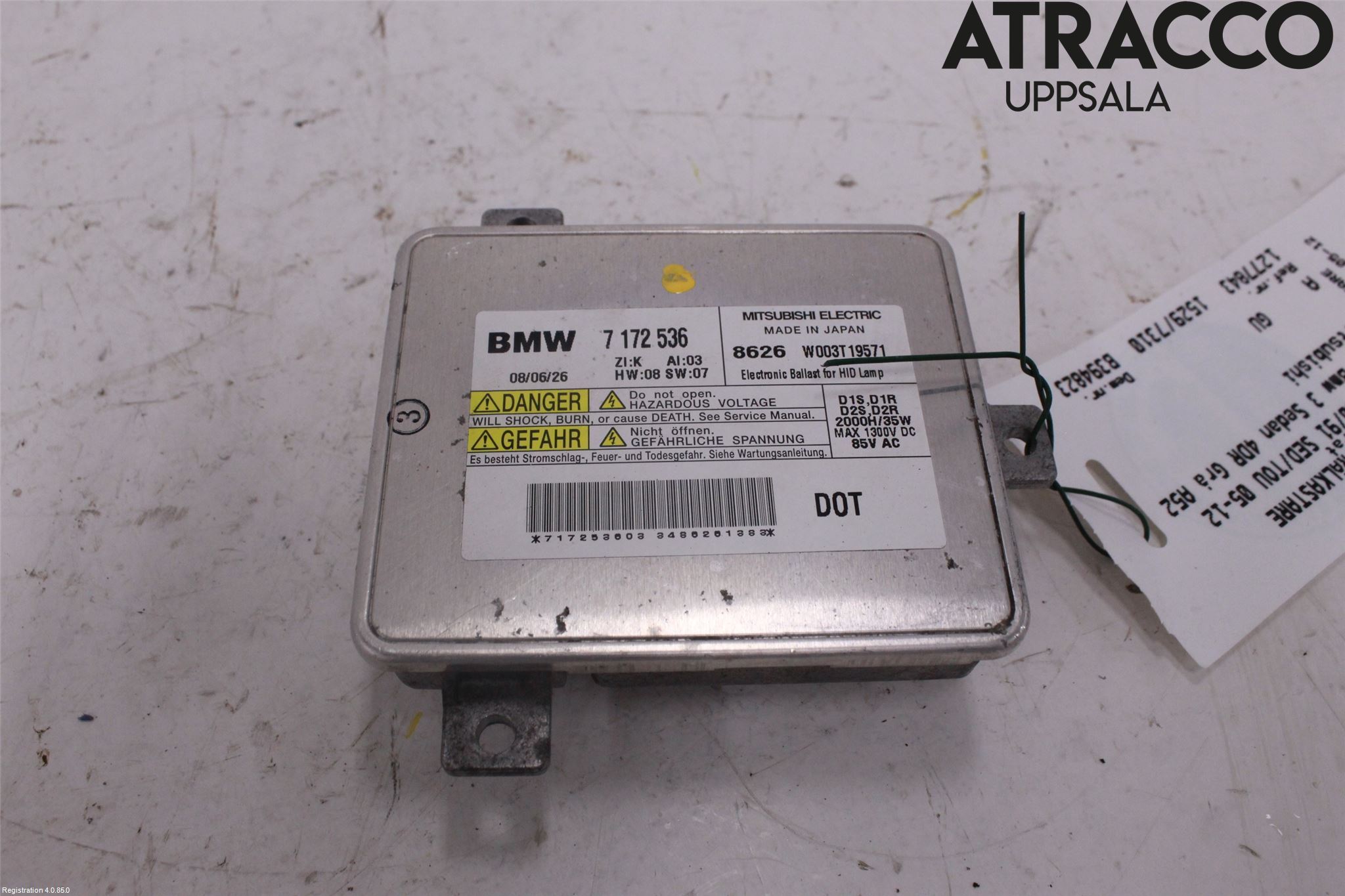 BMW 3 E90/91 SED/TOU 05-12 Styreenhet Xenon