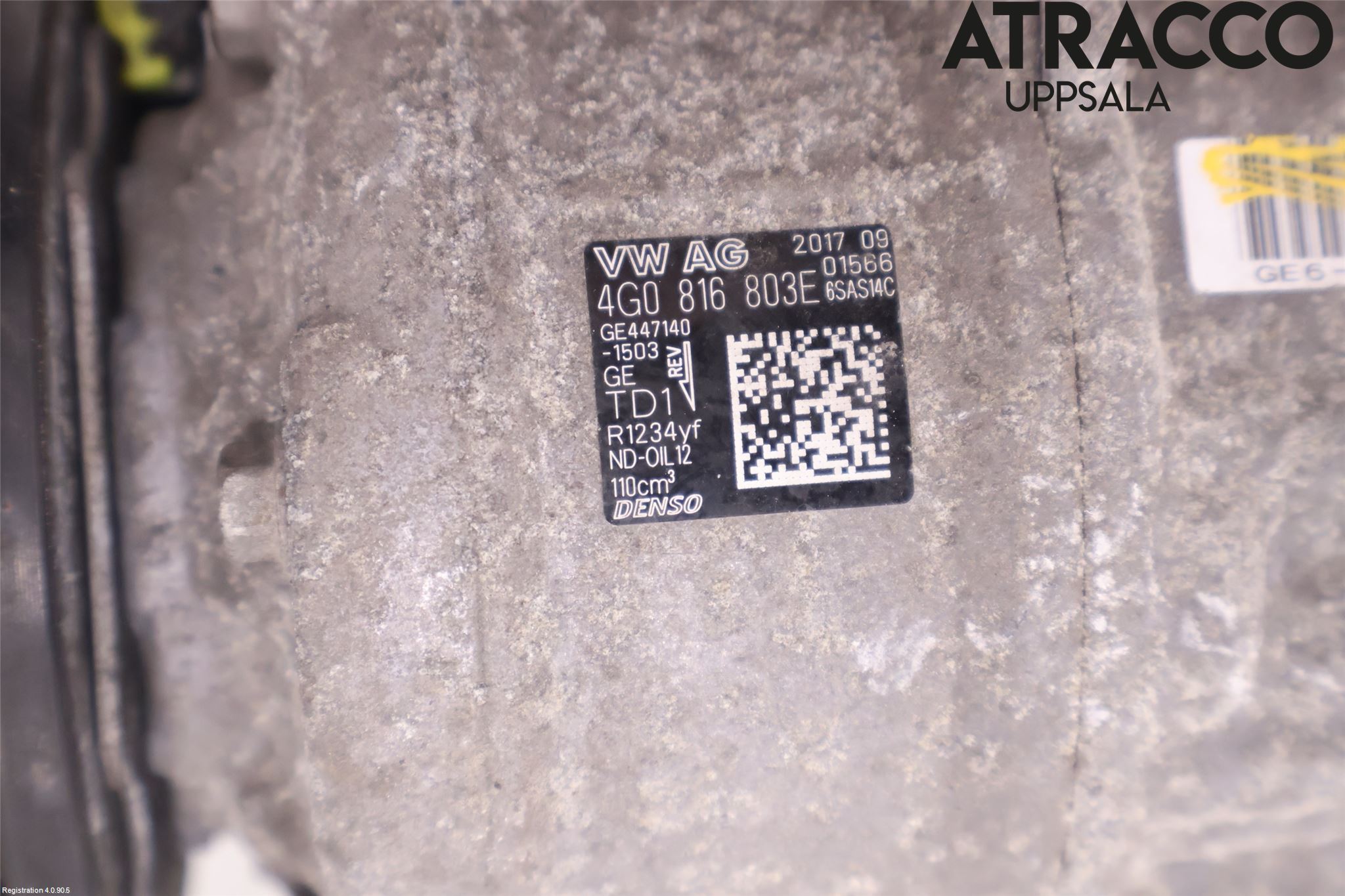 Audi A6/S6 4G 11-18 Varme Ac Kompressor
