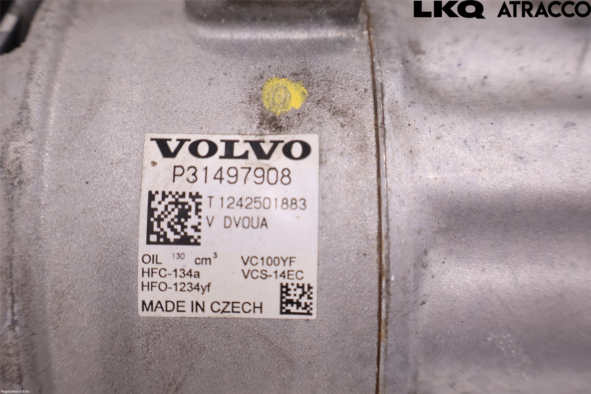 Volvo XC60 18- Varme Ac Kompressor