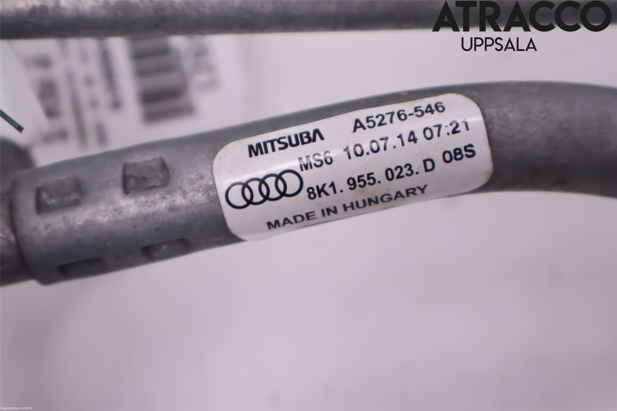 Audi A4 12-15 Viskermotor Frontrute