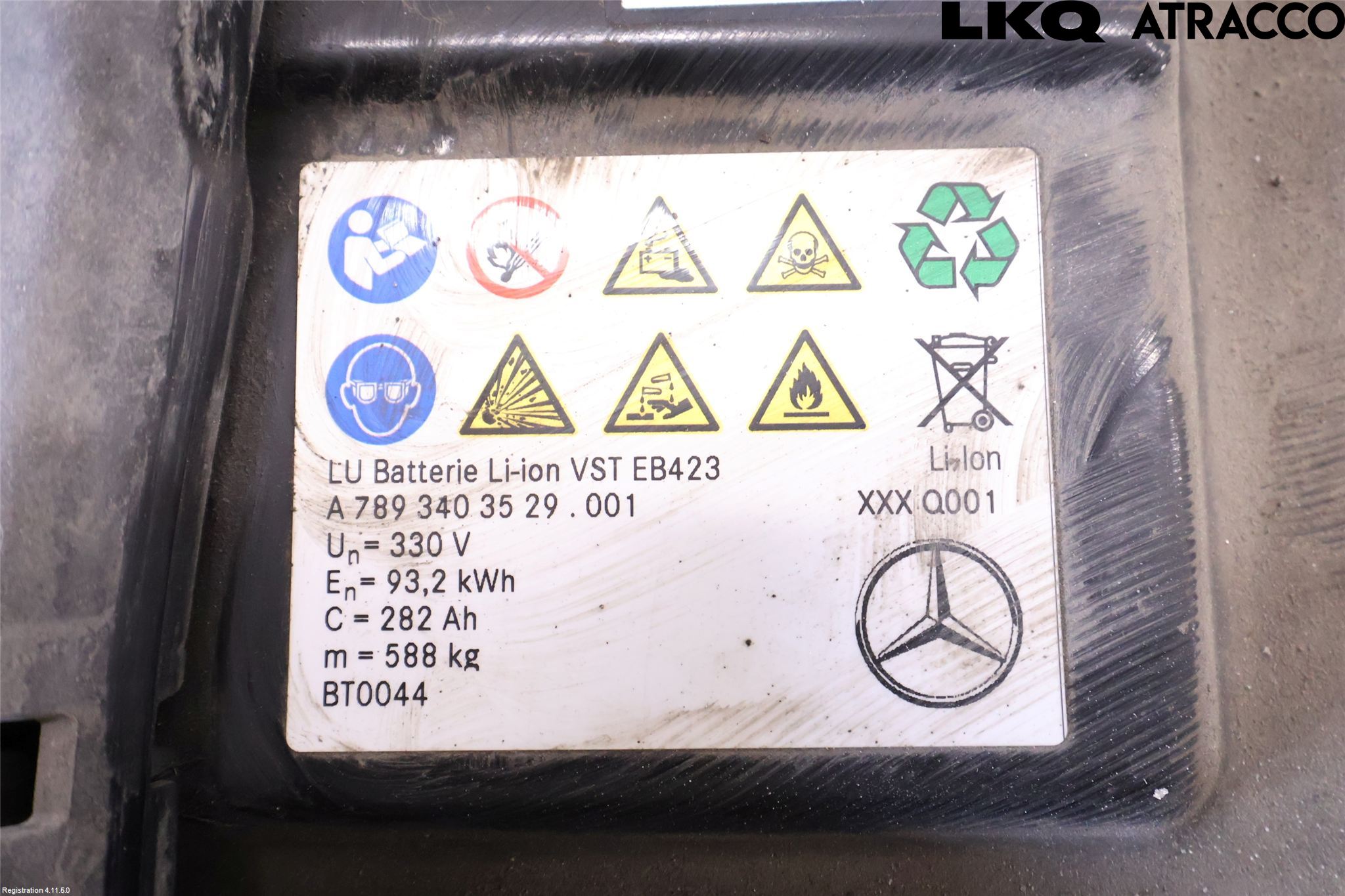 Mercedes-Benz MB EQE (V295) 22- Hybrid Batteri