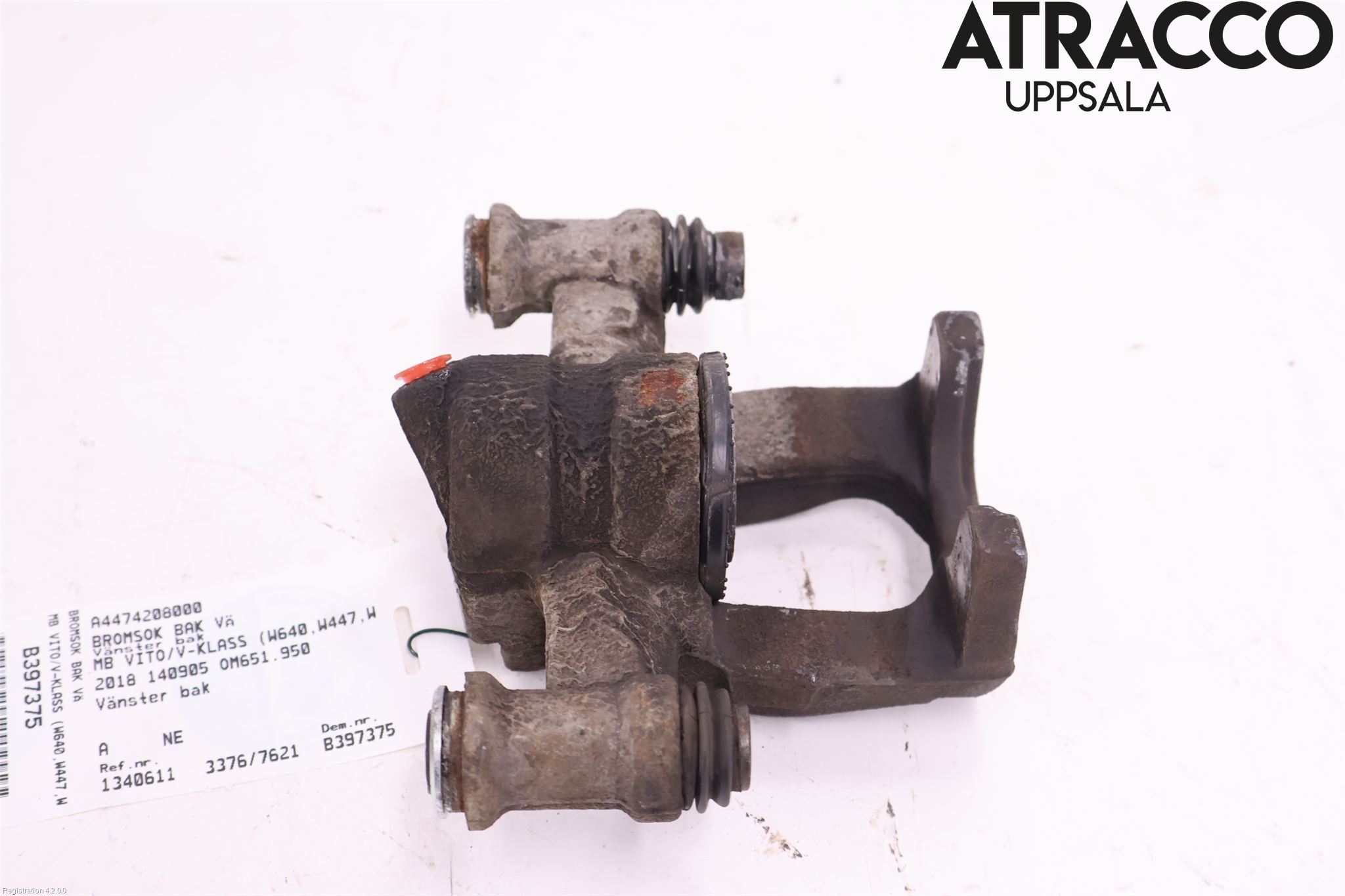 Mercedes-Benz MB VITO/V-KLASS (W640,W447,W448) 14- Bremsecaliper Bak Venstre