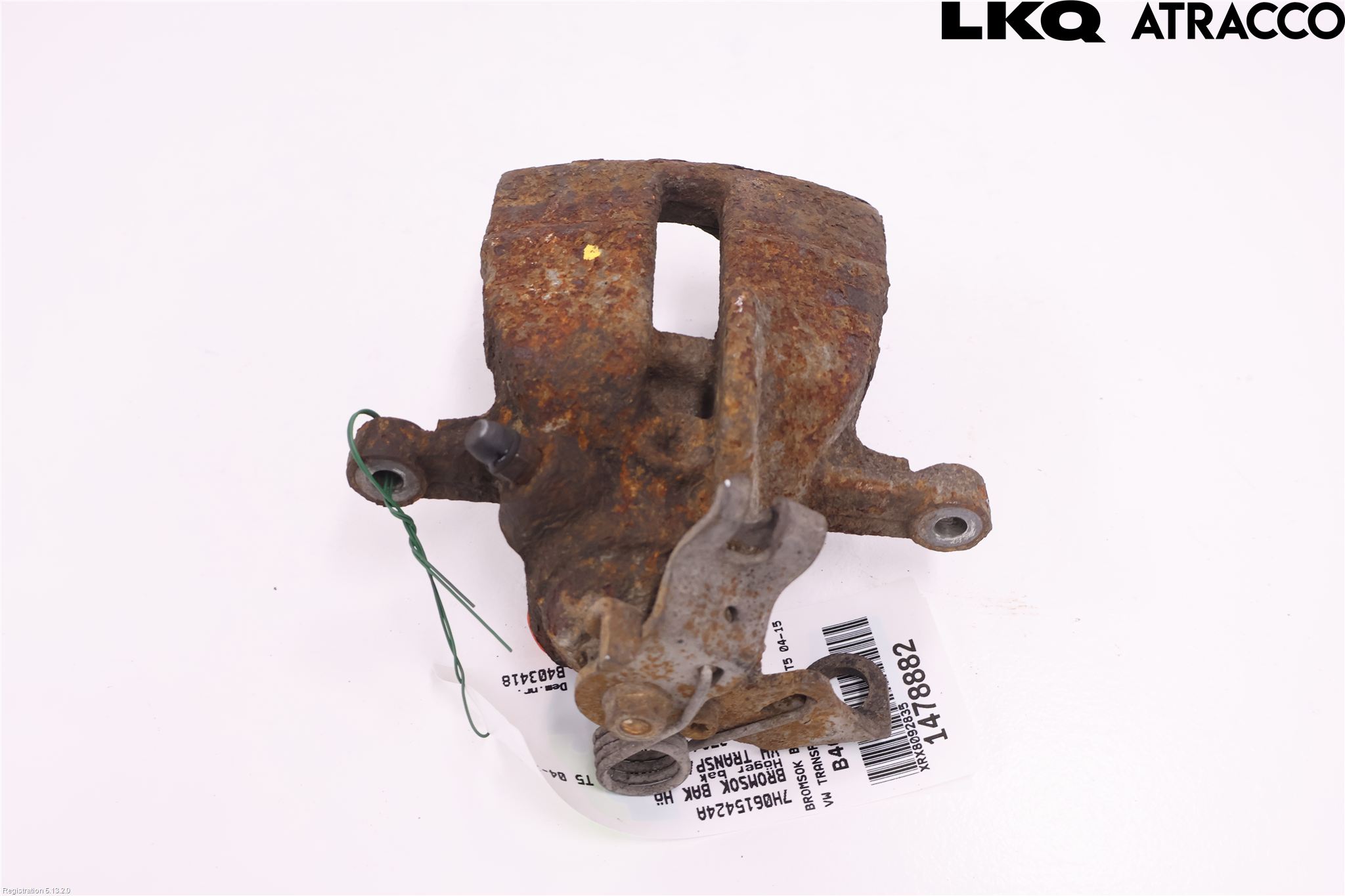 Volkswagen VW TRANSP/CARAVELLE (T5) 04-15 Bremsecaliper Bak Høyre