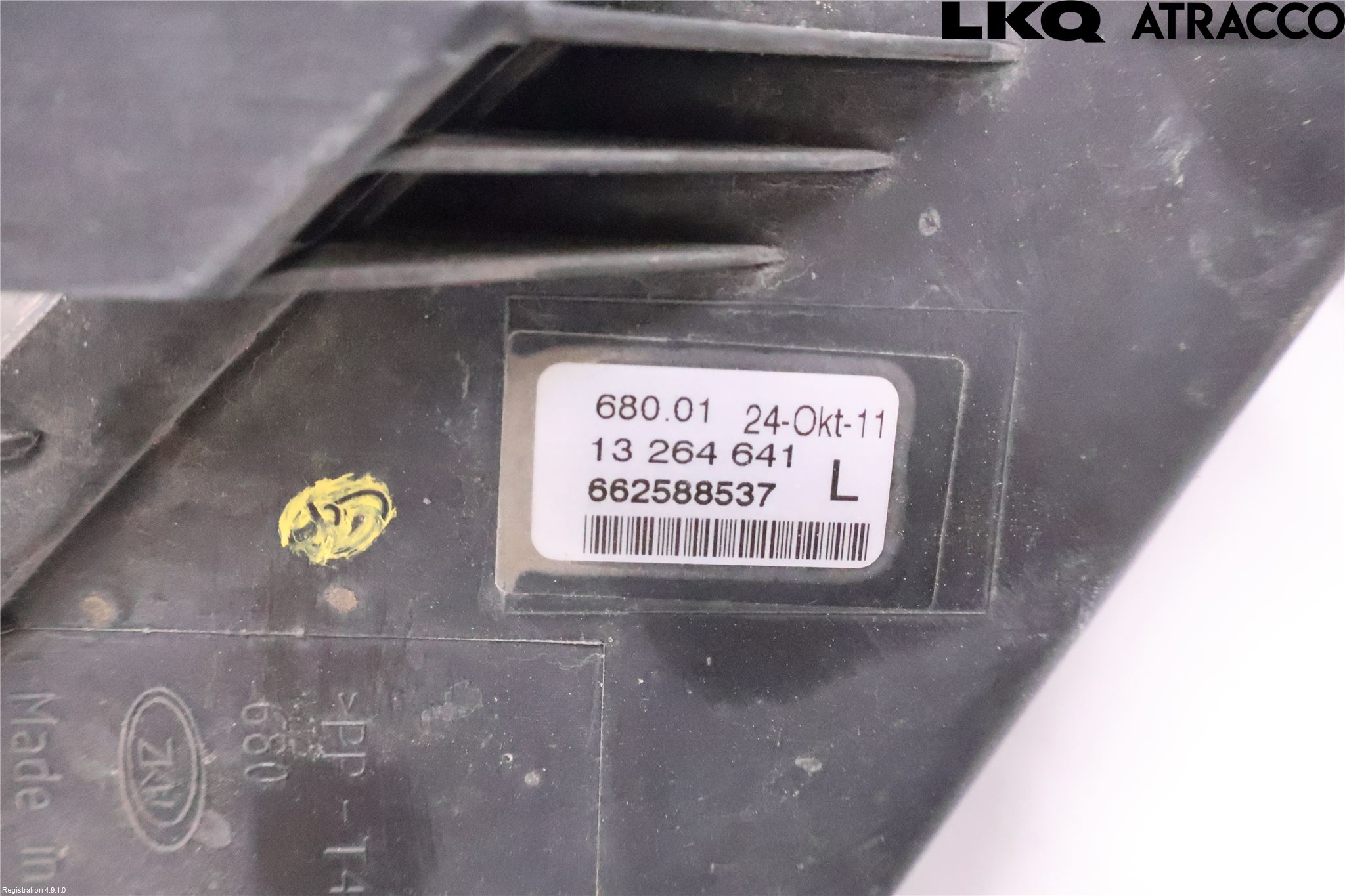 Opel ASTRA J 10-15 Frontlykt-Kurve-Tåkelys