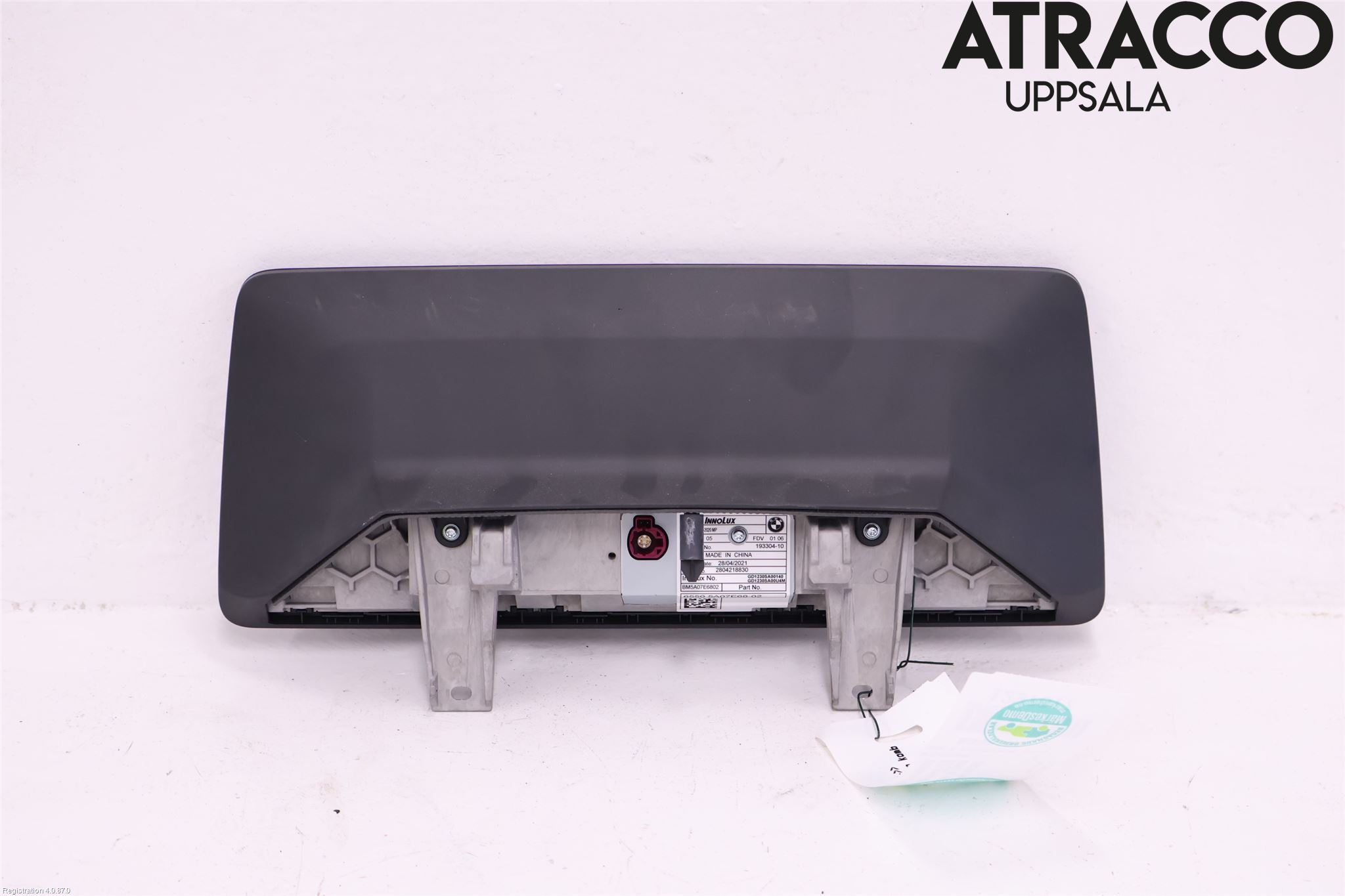 BMW 5 G30/G31/F90 17-23 Instr Skjerm Dvd-Gps-Ac-Tlf
