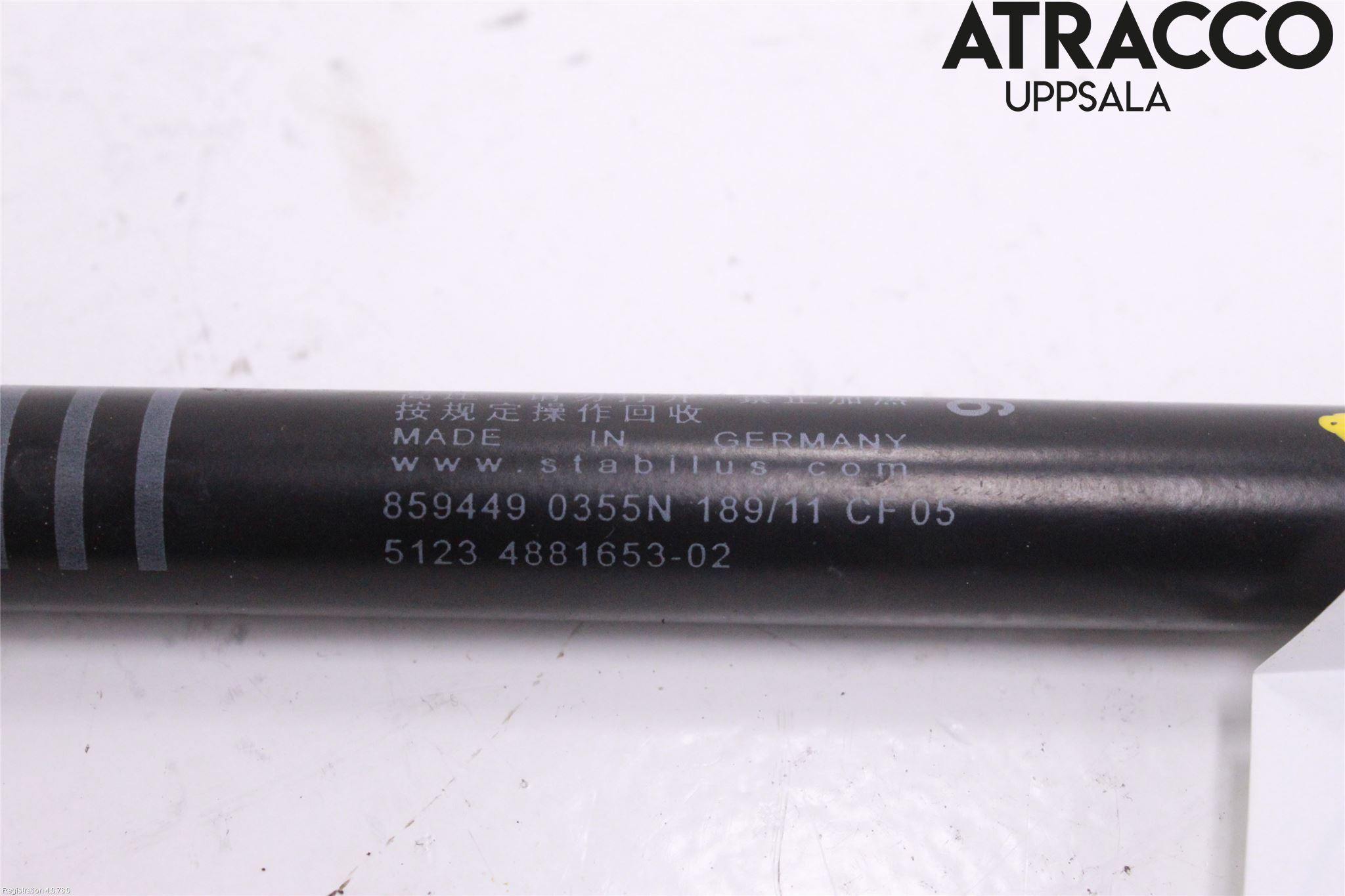 BMW 5 F10/F11/F18 09-17 Panser Demper-Gassfjær