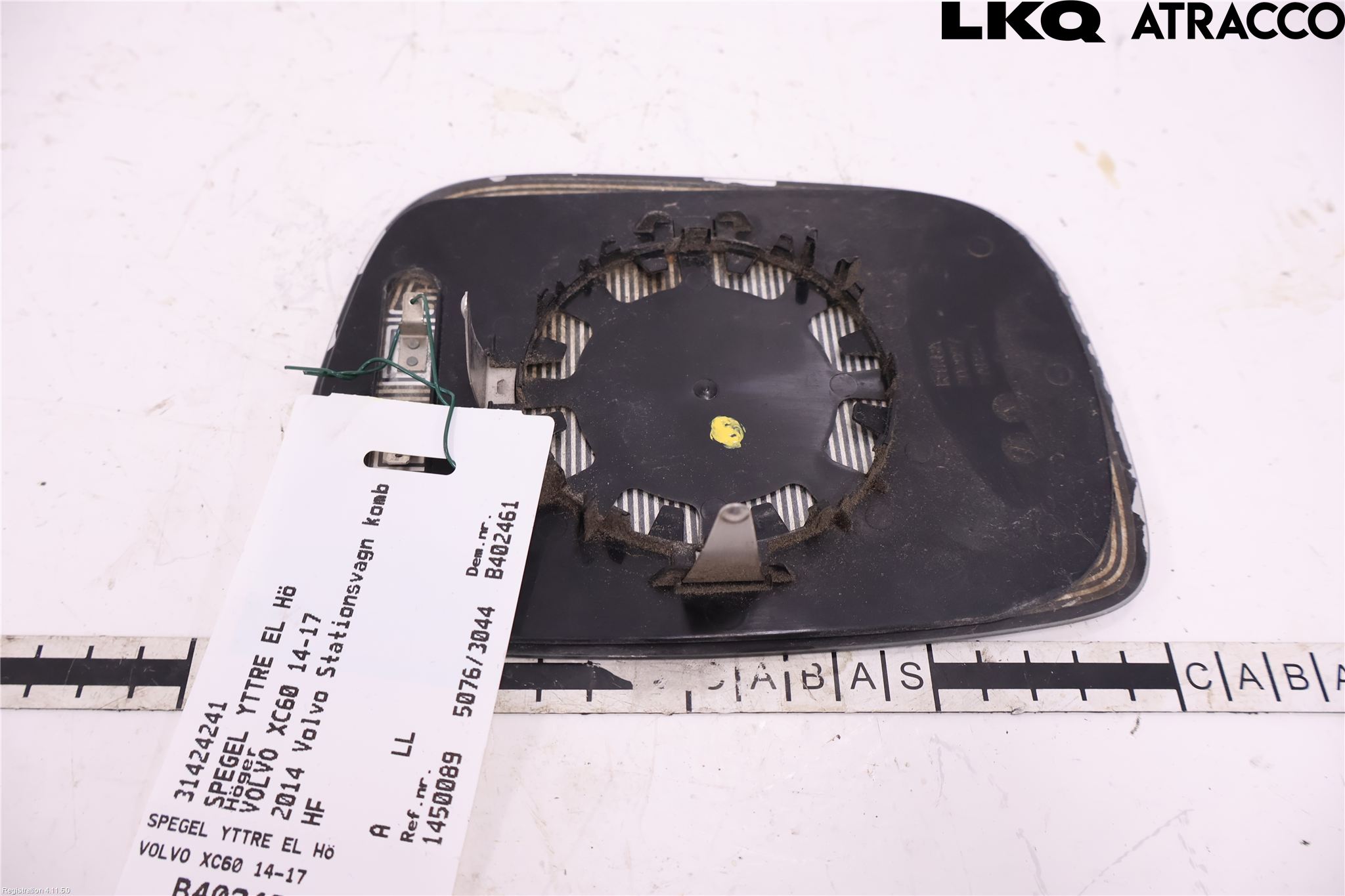 Volvo XC60 14-17 Speil Glass H