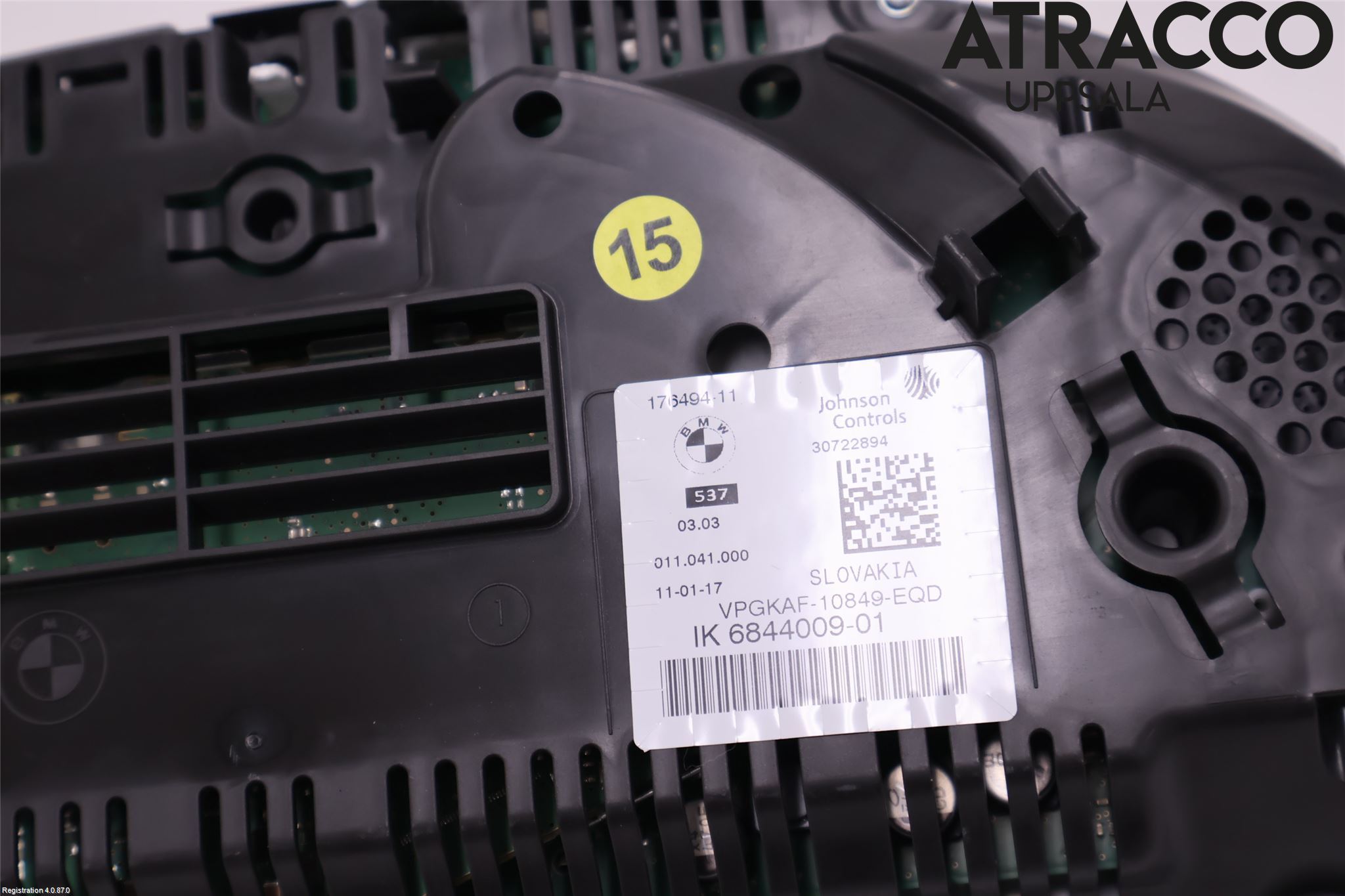 BMW 5 F10/F11/F18 09-17 Instr Kombinert