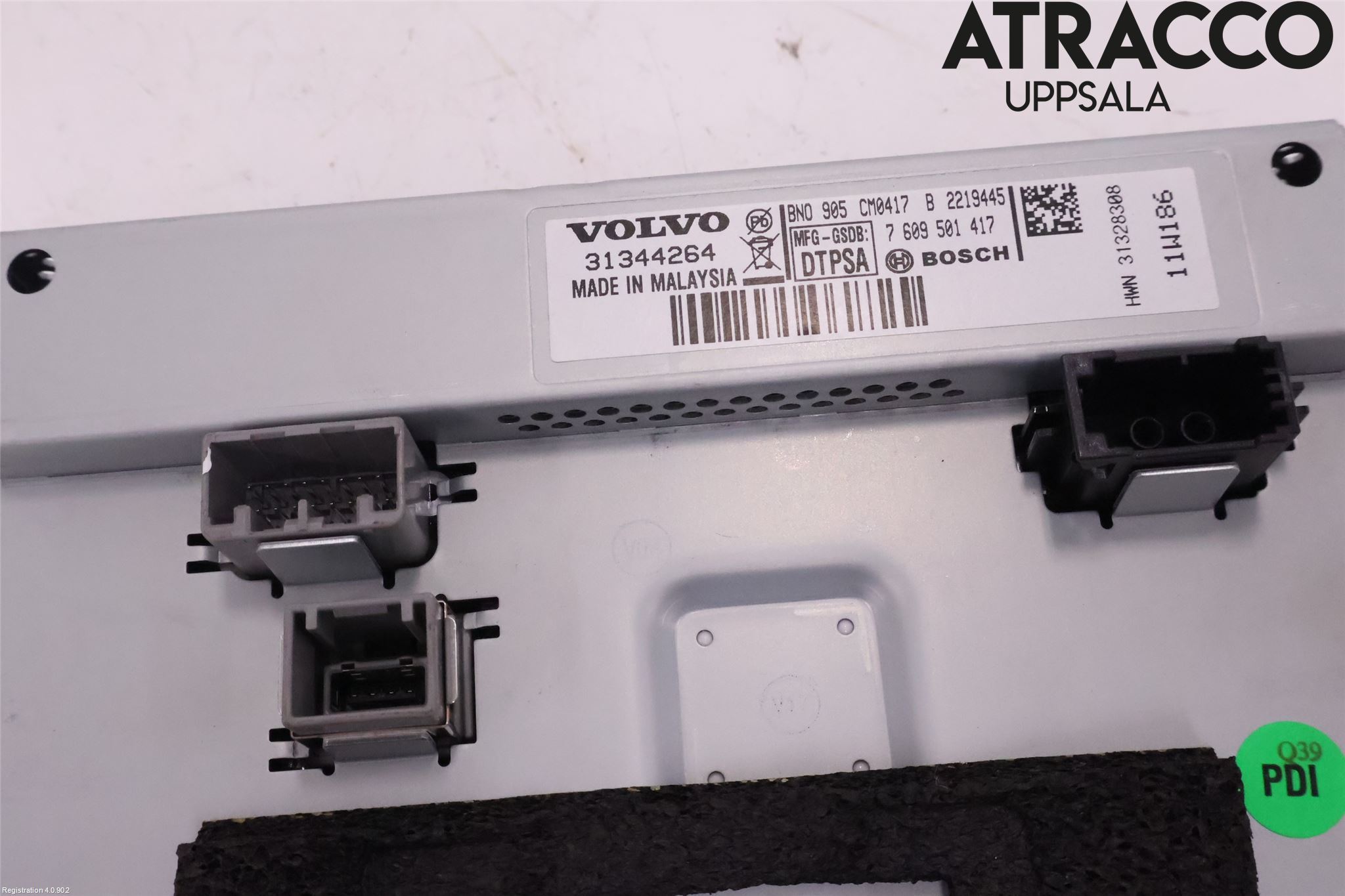 Volvo V60 11-13 Instr Skjerm Dvd-Gps-Ac-Tlf