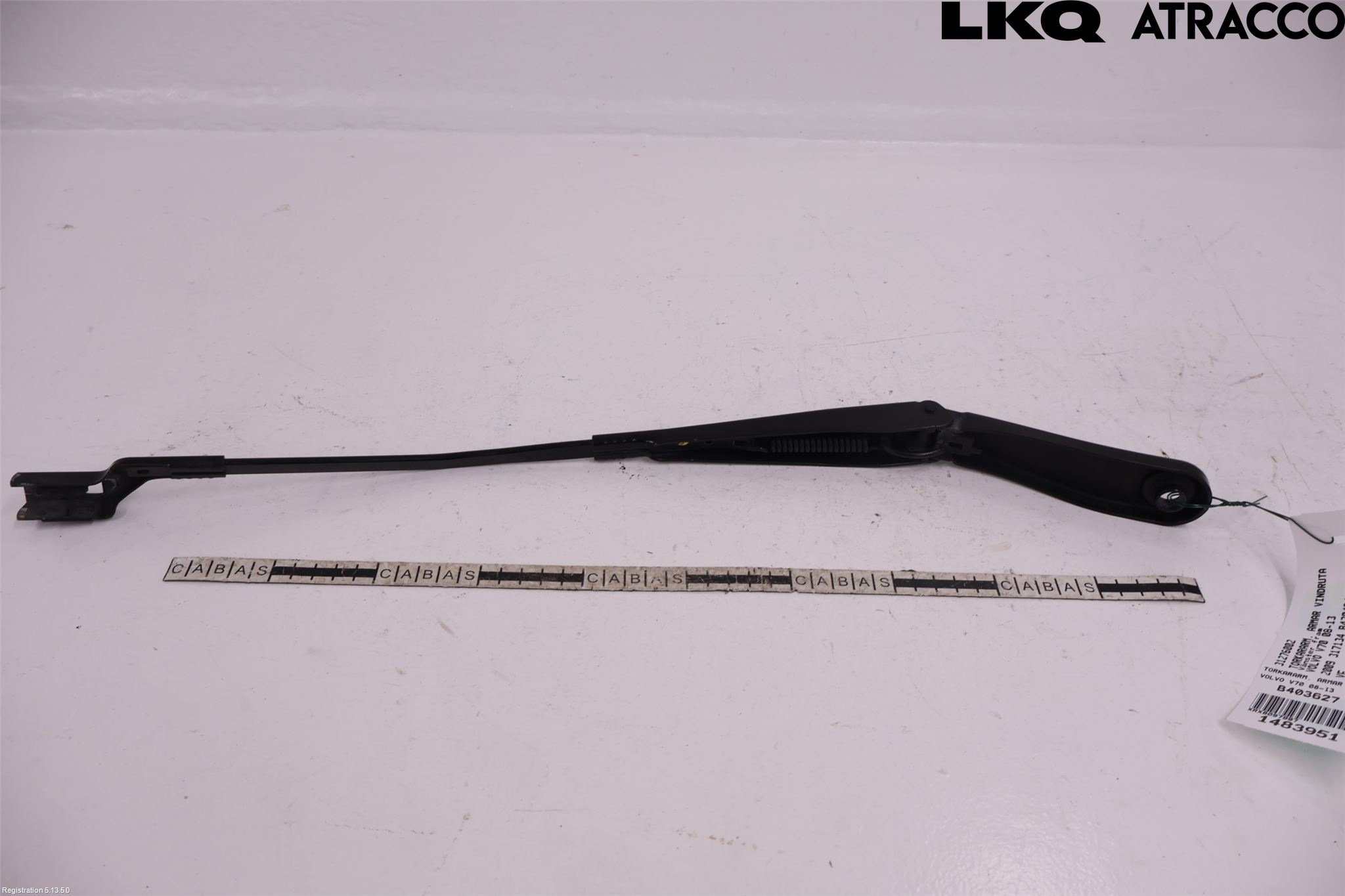Volvo V70 08-13 Viskerarm-Armer Frontrute