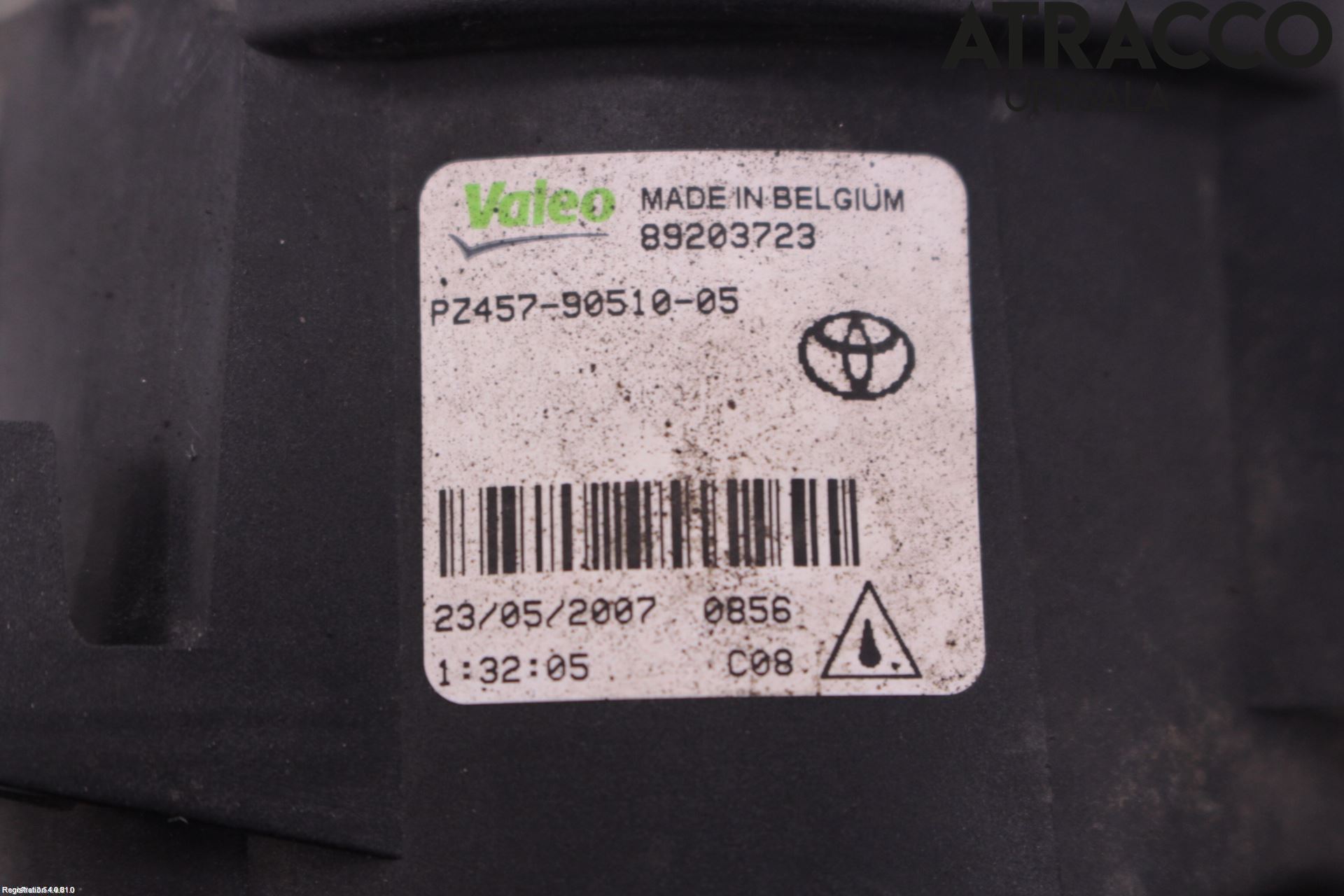 Toyota AYGO 06-14 Frontlykt-Kurve-Tåkelys