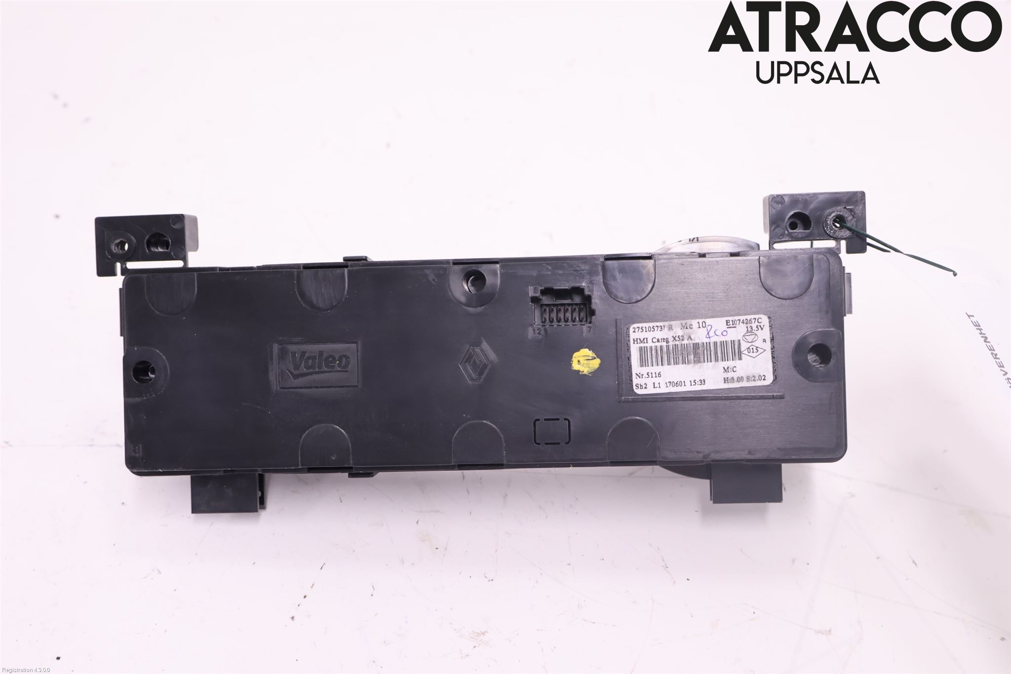 Opel VIVARO 15-19 Varme Ac Betjening-Display
