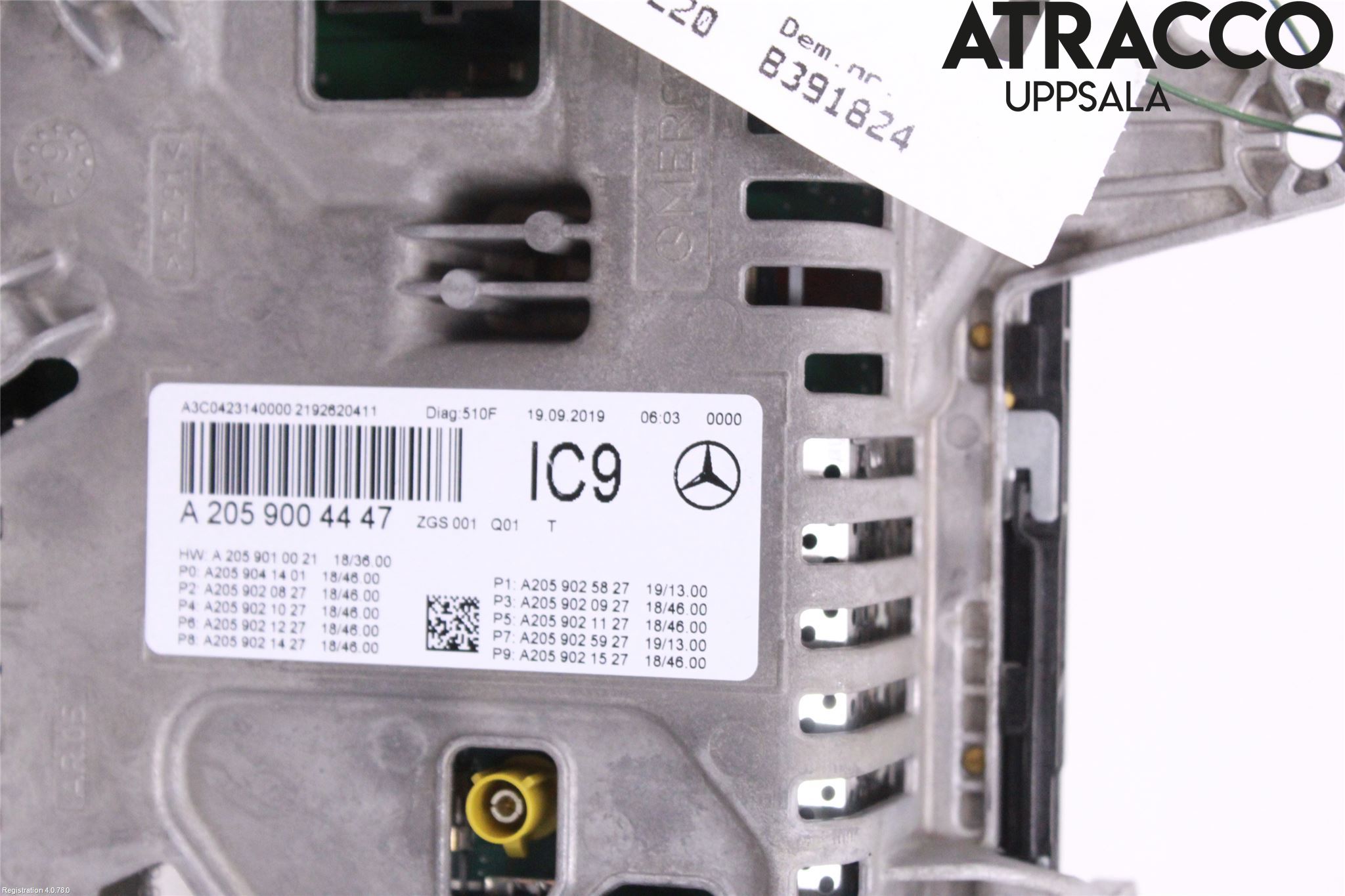 Mercedes-Benz MB GLC-KLASS (X253/C253) 15-22 Instr Kombinert