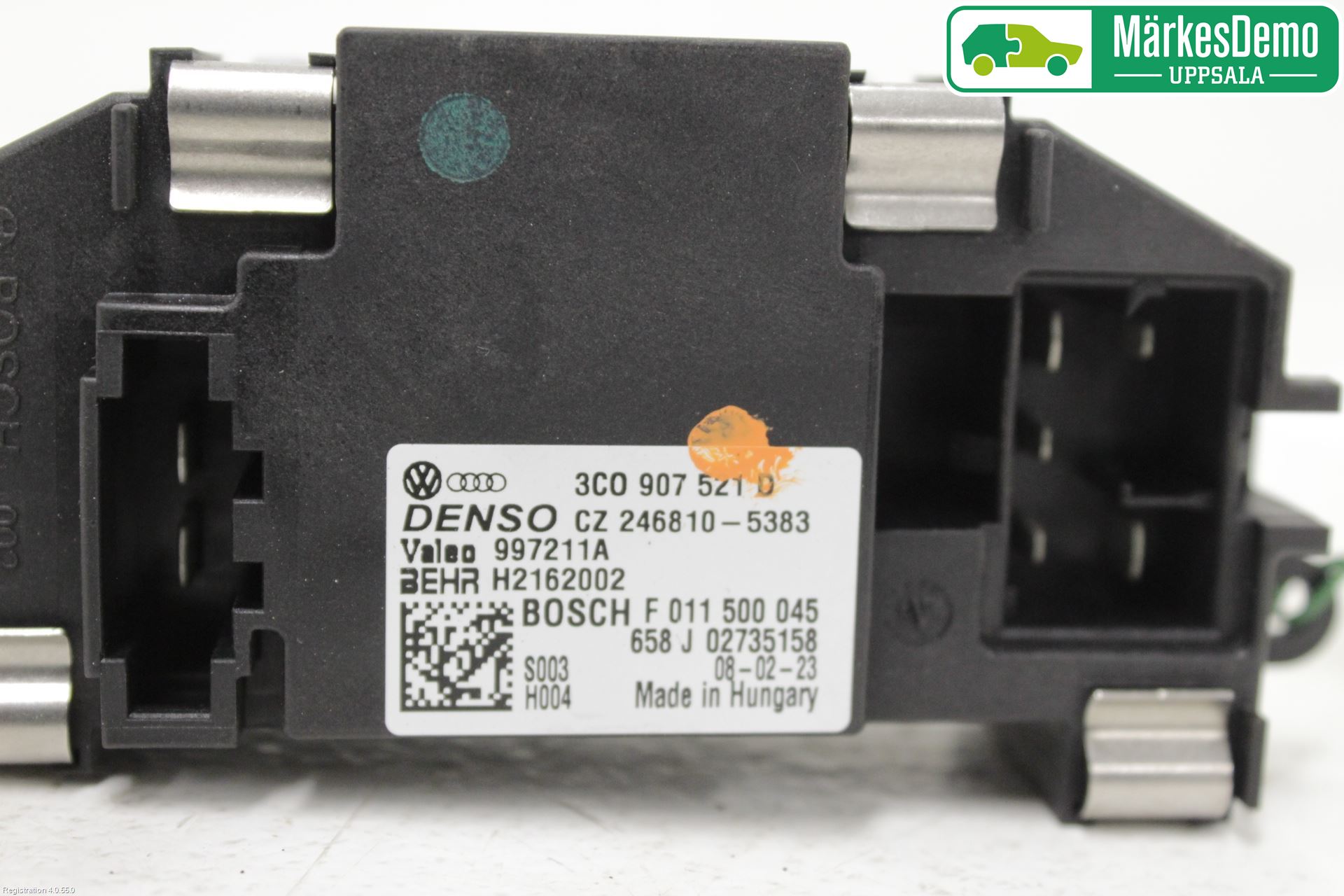 Volkswagen VW GOLF V 04-09 Varmeapparat Viftemotstand