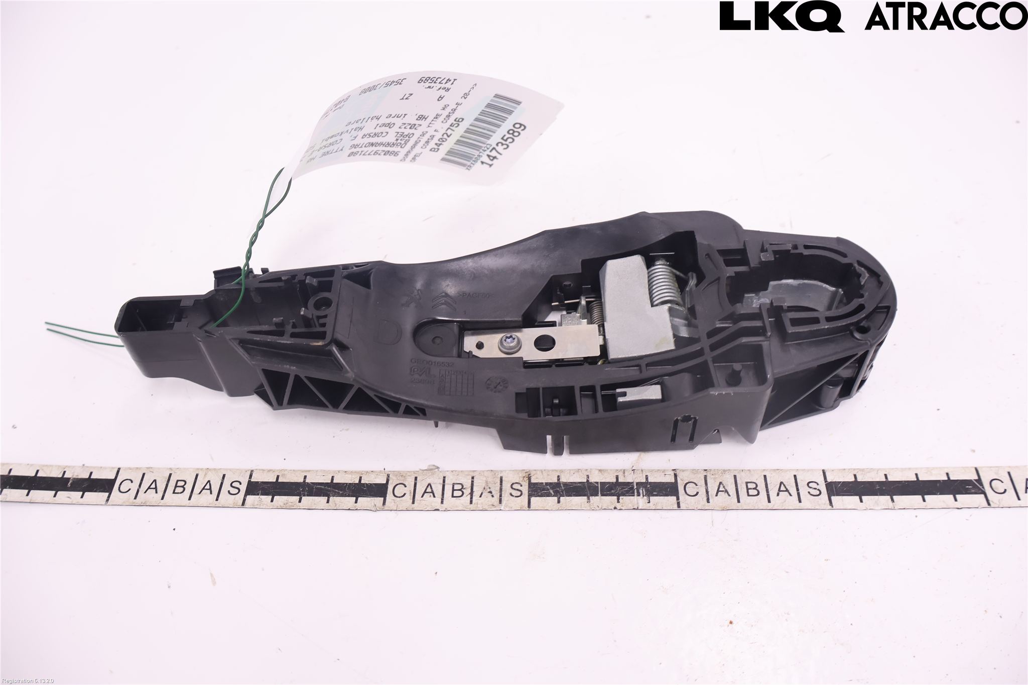 Opel CORSA F, CORSA-E 20- Dørhandtak Ytre Høyre